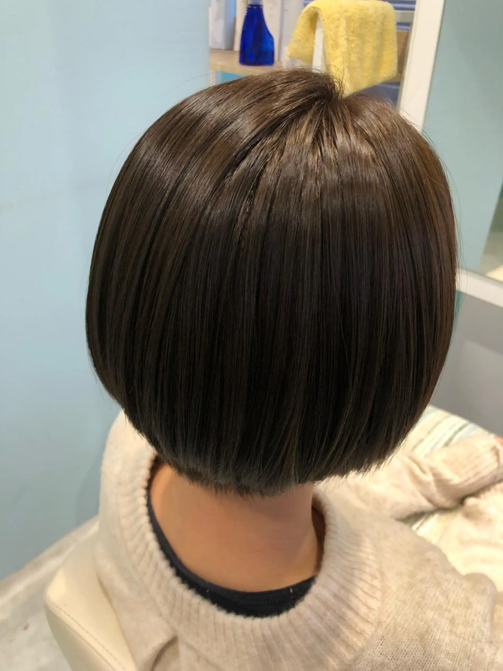 カラー 増田 結莉のヘアスタイル