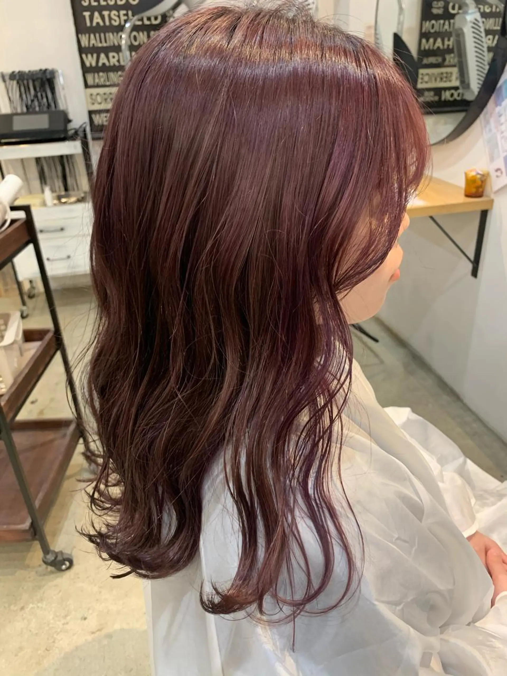 ロング カラー ブリーチ/アレンジ 天満/chihiroのヘアスタイル