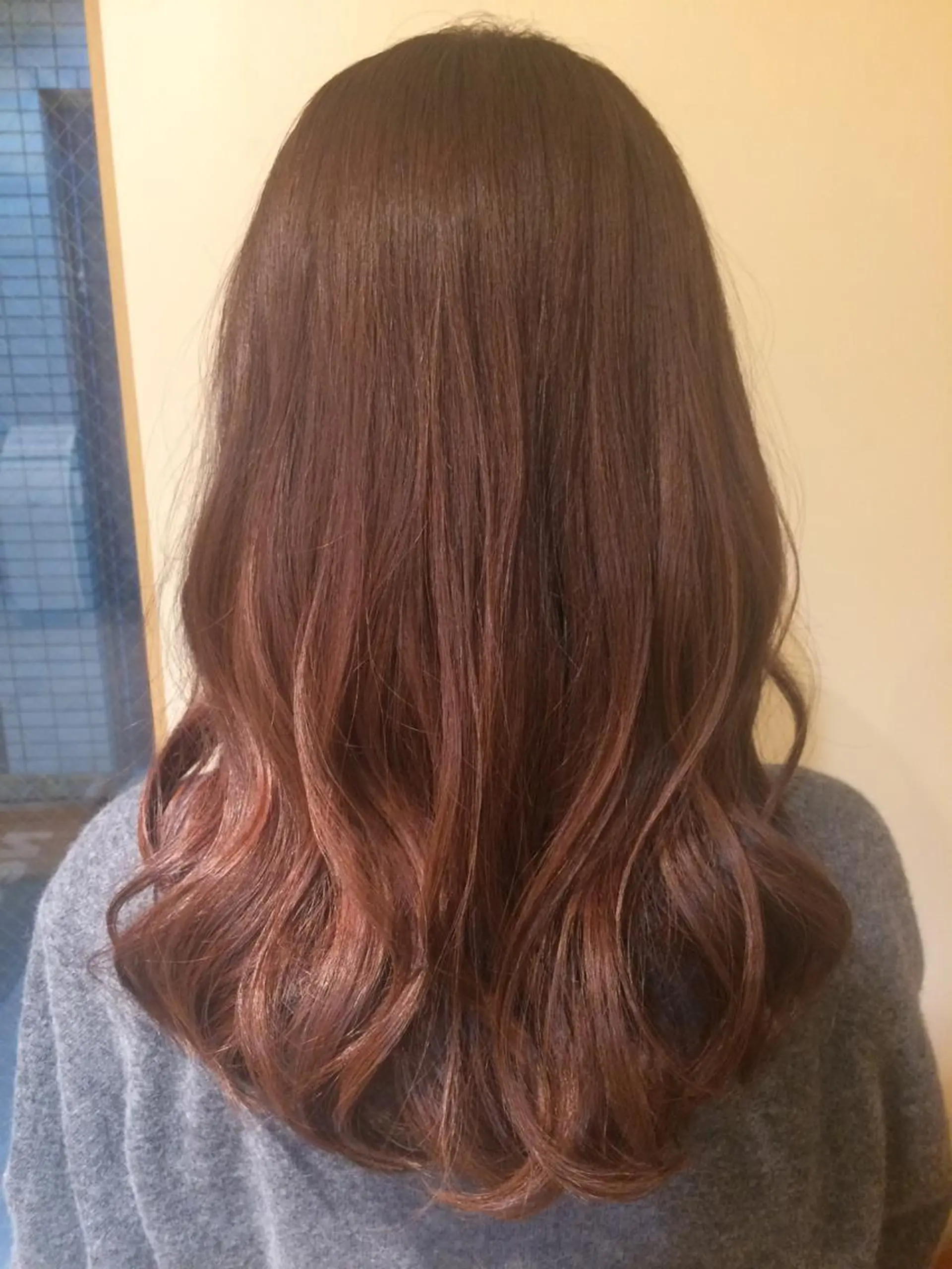 セミロング カラー パーマ ヘアアレンジ メンズパーマの巨匠 鈴木純のヘアスタイル