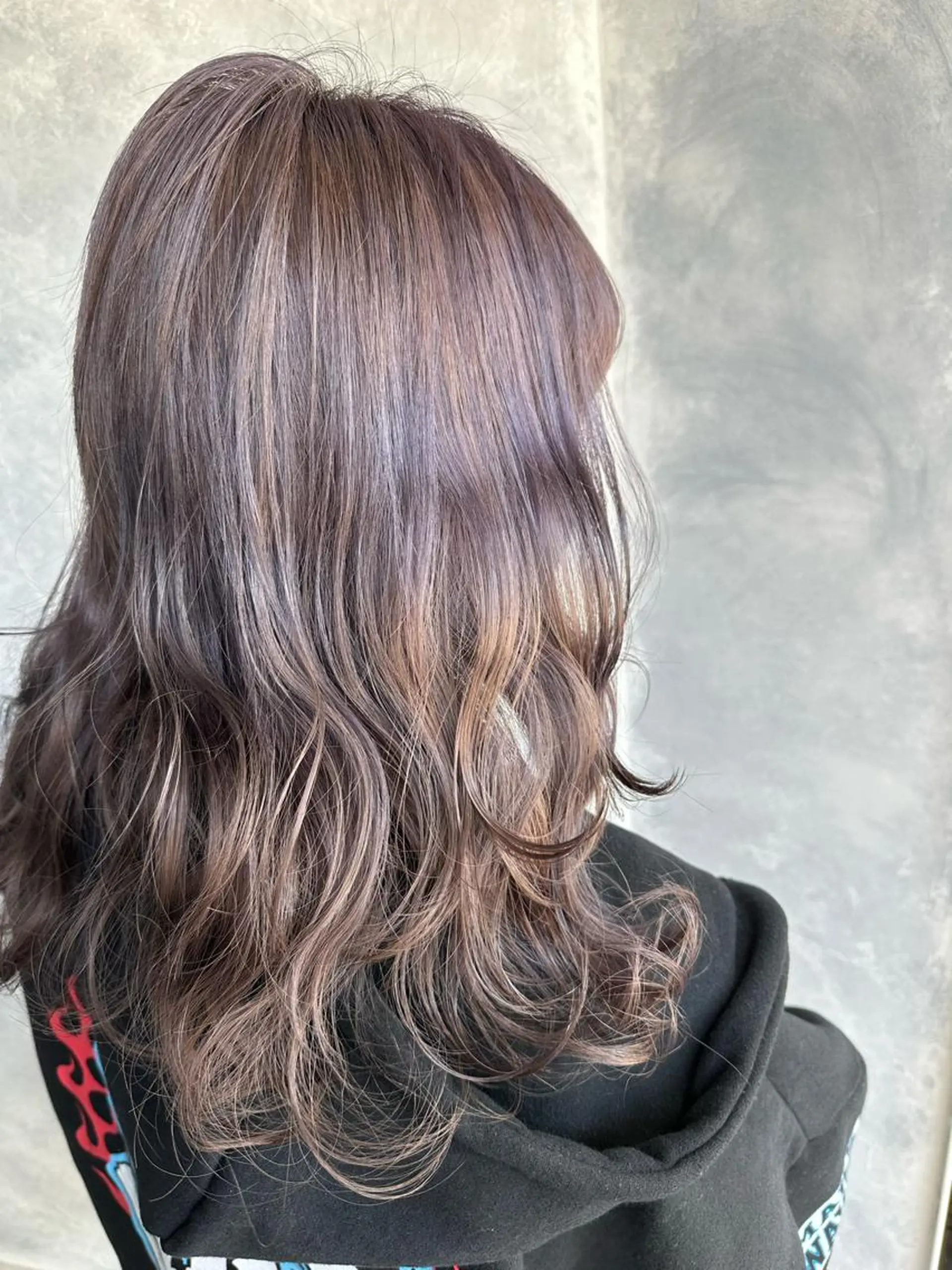 セミロング カラー Mayo/ダブルカラ メンズカット/カラーのヘアスタイル