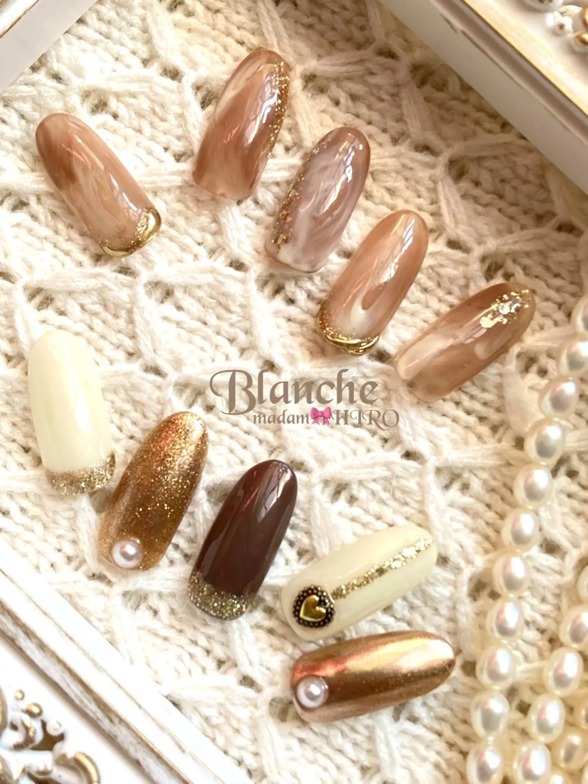 ネイル ハンドネイル Lianネイル 寛子Lianのネイルデザイン