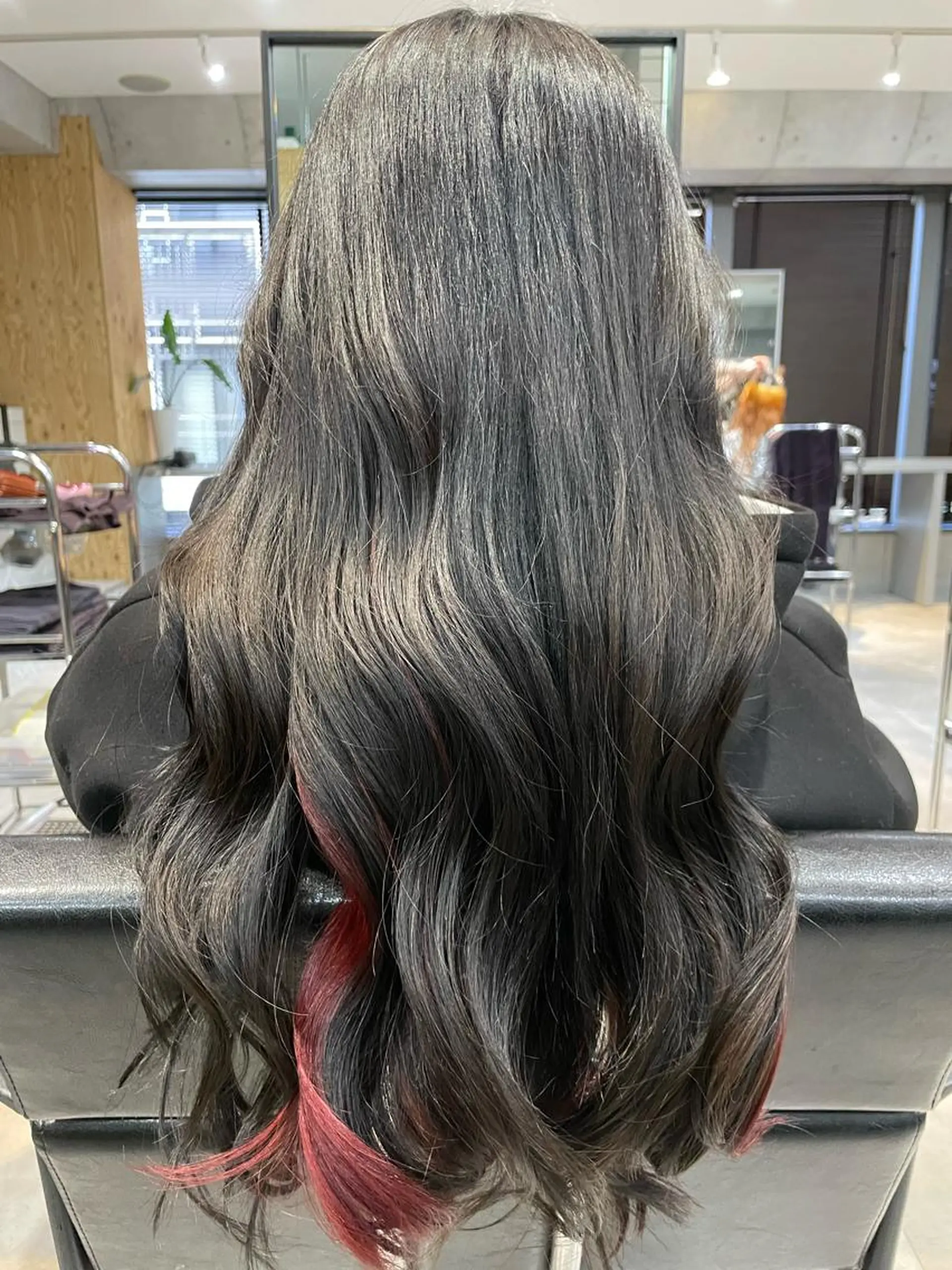 ロング カラー レッドカラー 😎newi池袋😎 ミタショウタのヘアスタイル