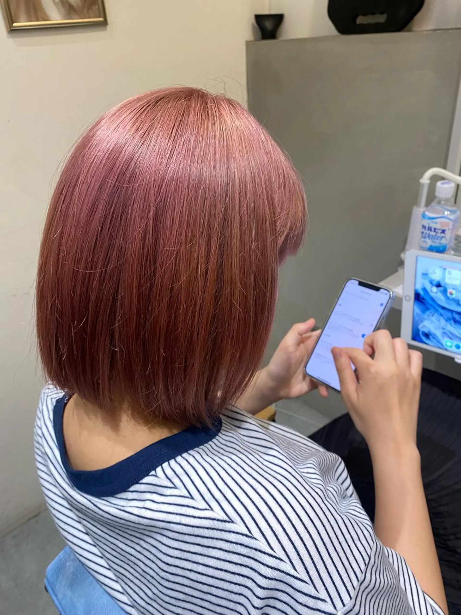 ミディアム カラー ベージュカラー ピンクカラー ピンクベージュ ミキ マコのマツエク・マツパデザイン