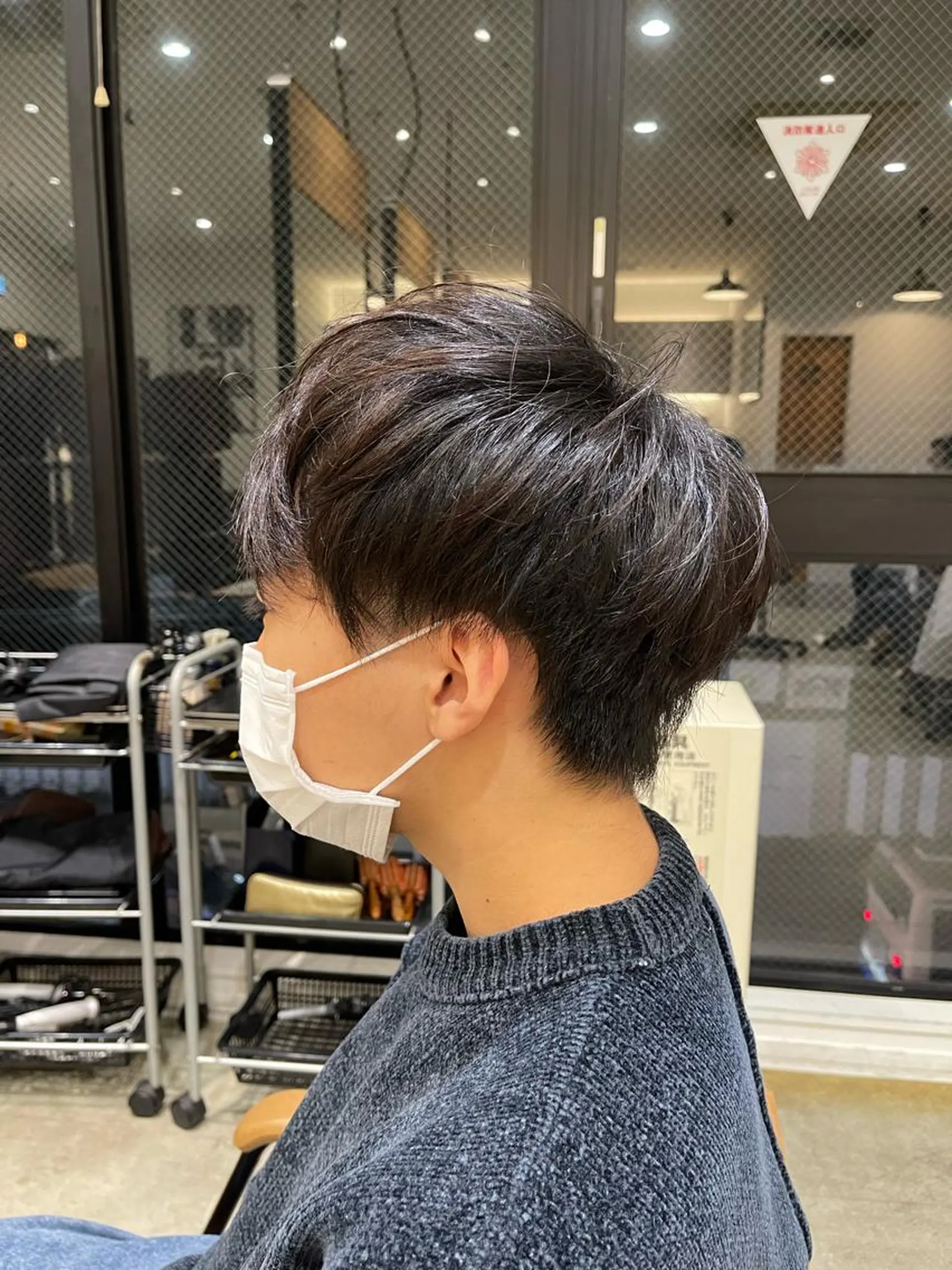 メンズ 林下 優花のヘアスタイル