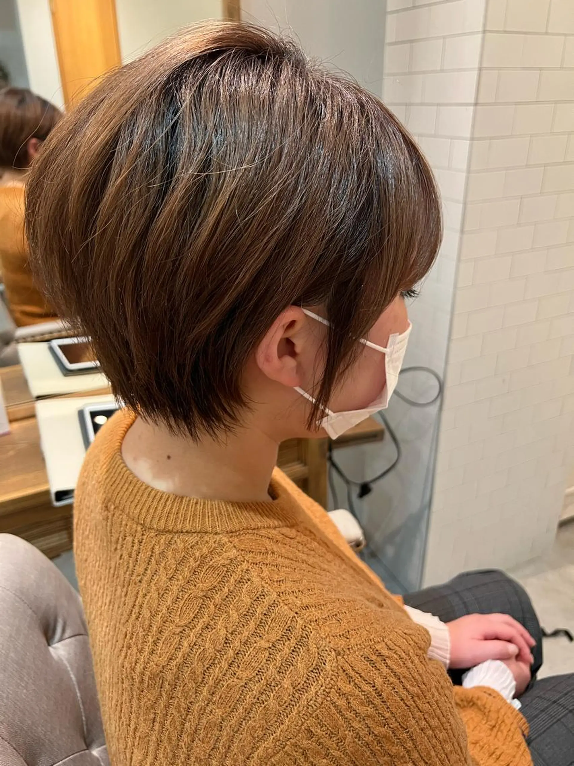 ショート ぱつボブ/ ショート/YUKIのヘアスタイル