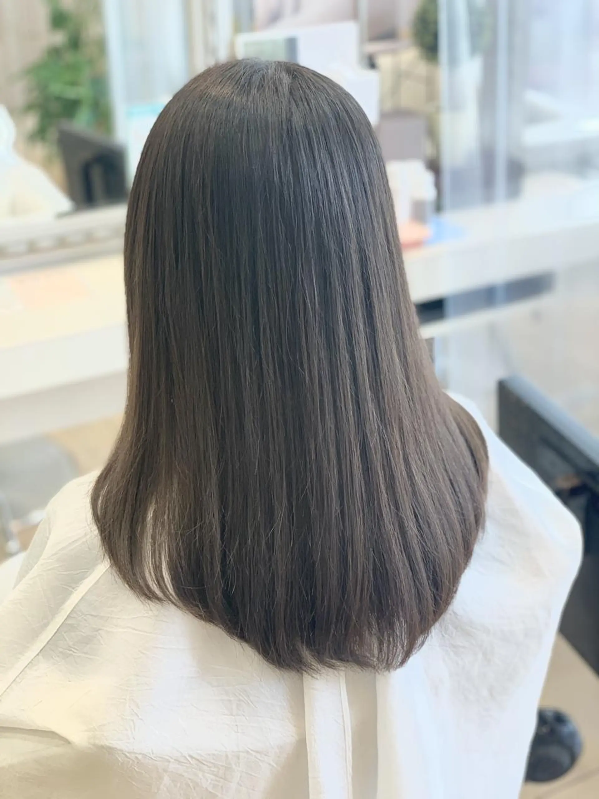 セミロング 髪質改善 トリートメント Hair&Cafe Matty’sのヘアスタイル