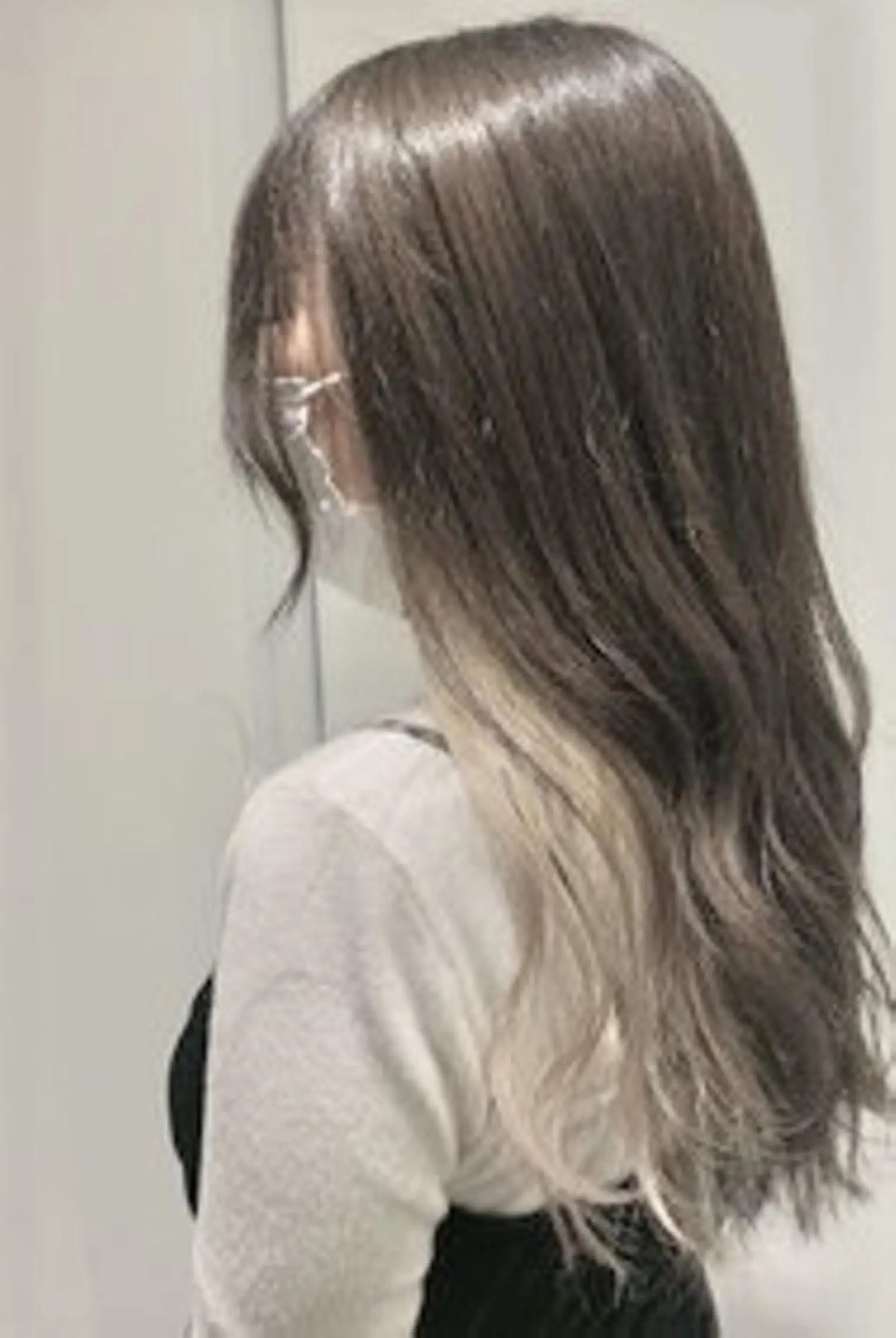 セミロング マンツーマン施術🫧 なつのヘアスタイル