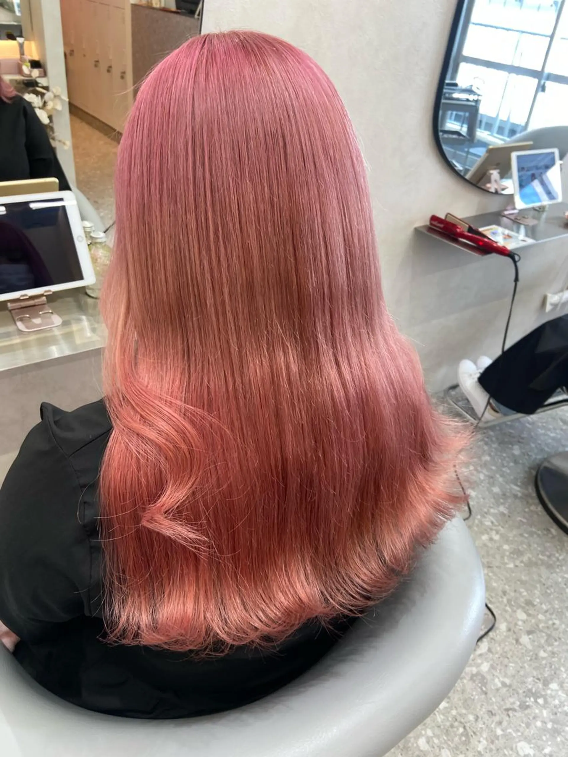 ロング カラー シールエクステ ブリーチ ブラウンカラー ケアカラー ダブルカラー カット ヘアカラー トリートメント 新宿/韓国ヘア 中明度カラー/かやのヘアスタイル