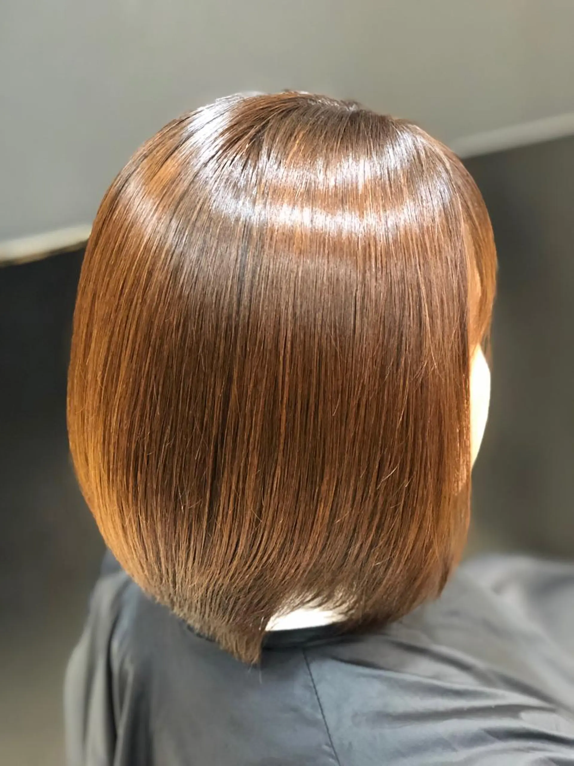 ショート カラー ブラウンカラー 嶌田 沙紀のヘアスタイル