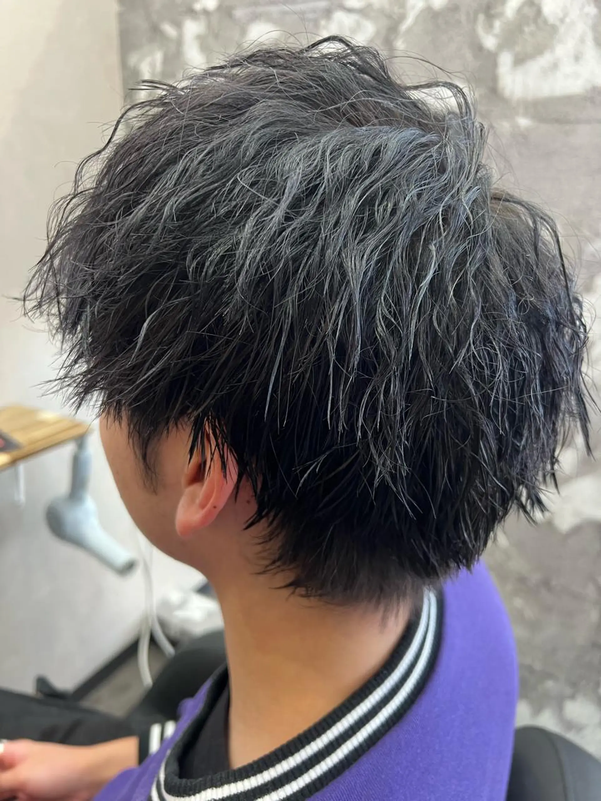 メンズ 岡田 麗華のヘアスタイル