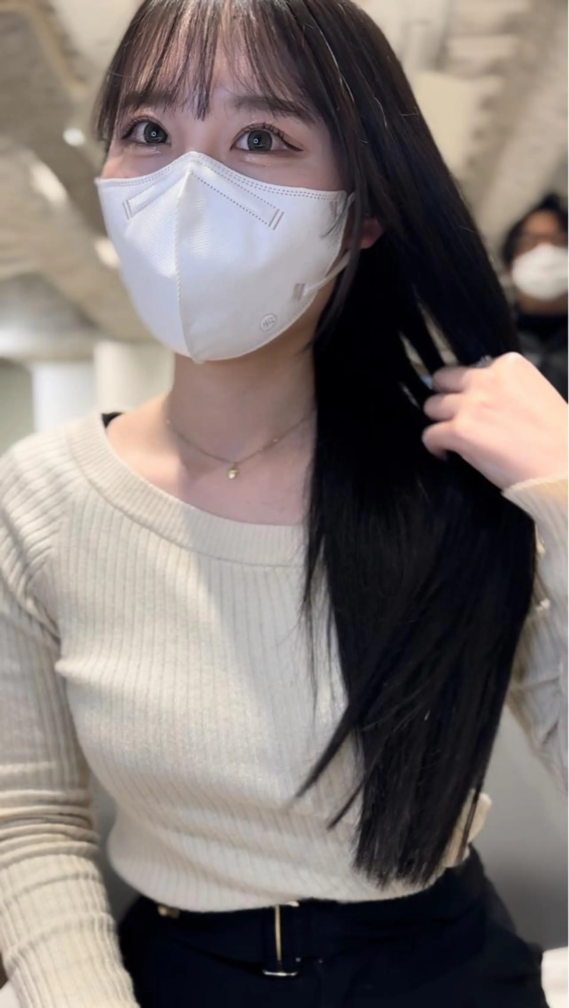 ロング 髪質改善 縮毛矯正 トリートメント 酸熱トリートメント 髪質改善/美髪師/ 田邊翔伍のヘアスタイル