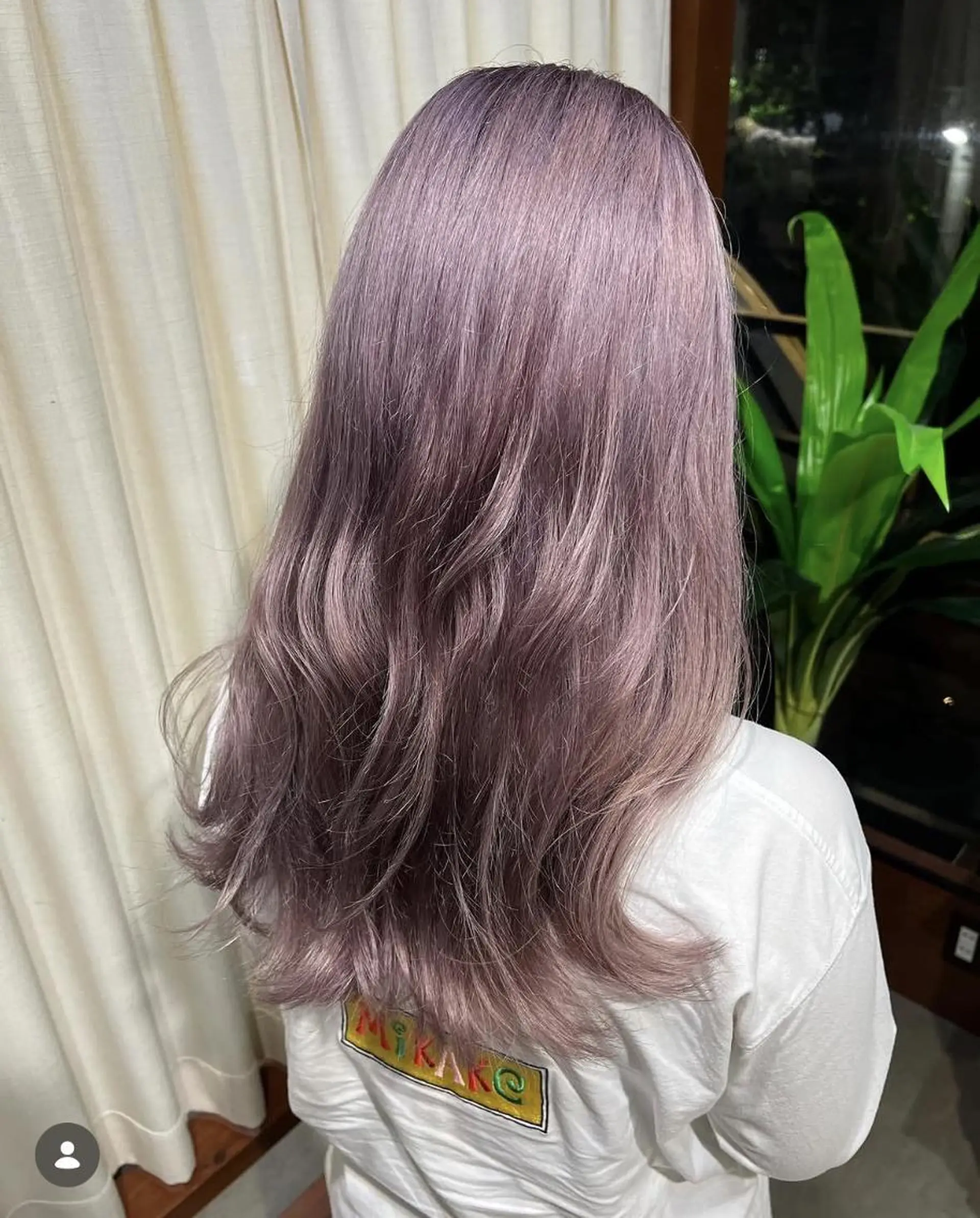 ロング カラー ヘアカラー トリートメント ハイトーンカラー× 髪質改善　川嶋宏旭のヘアスタイル