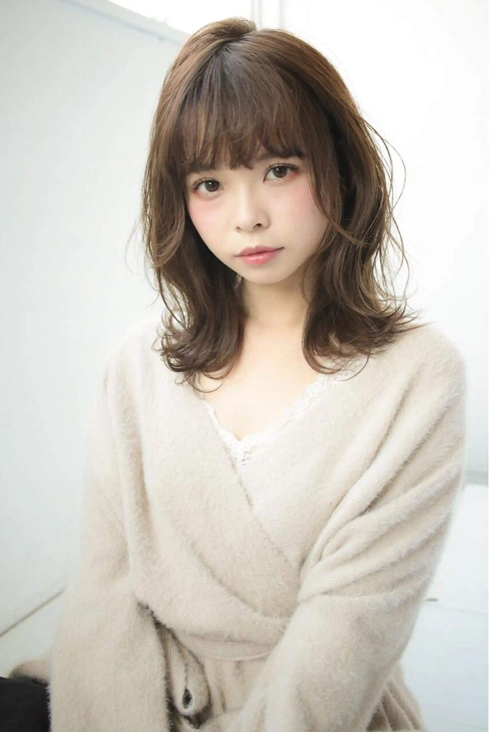 セミロング うる艶/レイヤー 🪞池袋LAND🪞のヘアスタイル