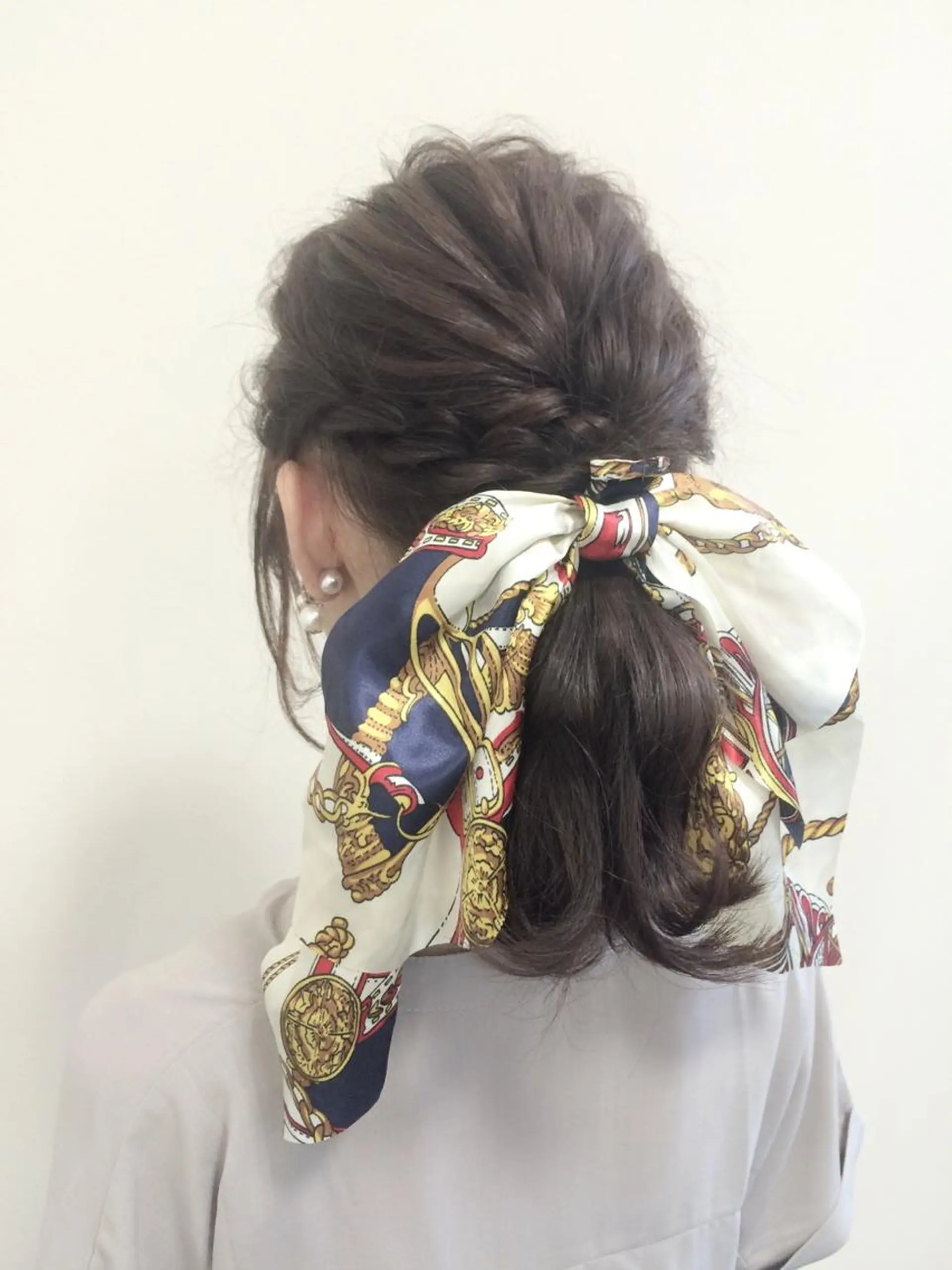 セミロング ロング ヘアアレンジ 沢田 瞳のヘアスタイル