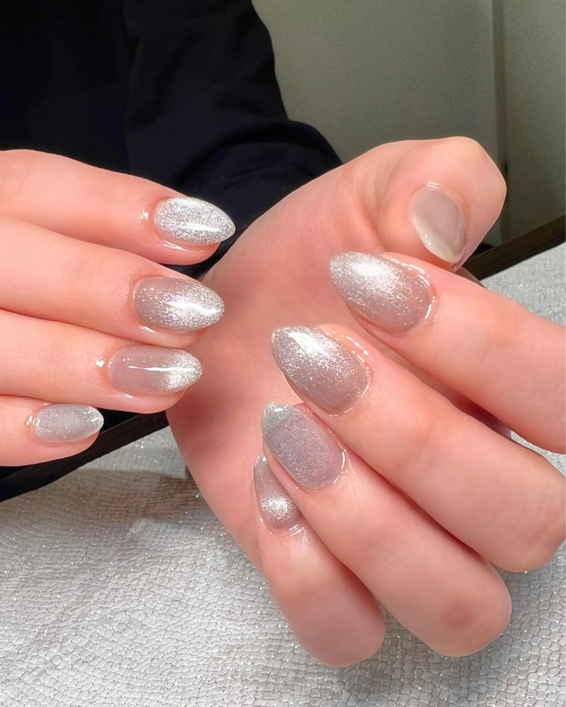 ネイル マグネットネイル Lune’a BEAUTY TOKYO所属・Mizuliネイル 眉毛メイクのサロンのネイルデザイン