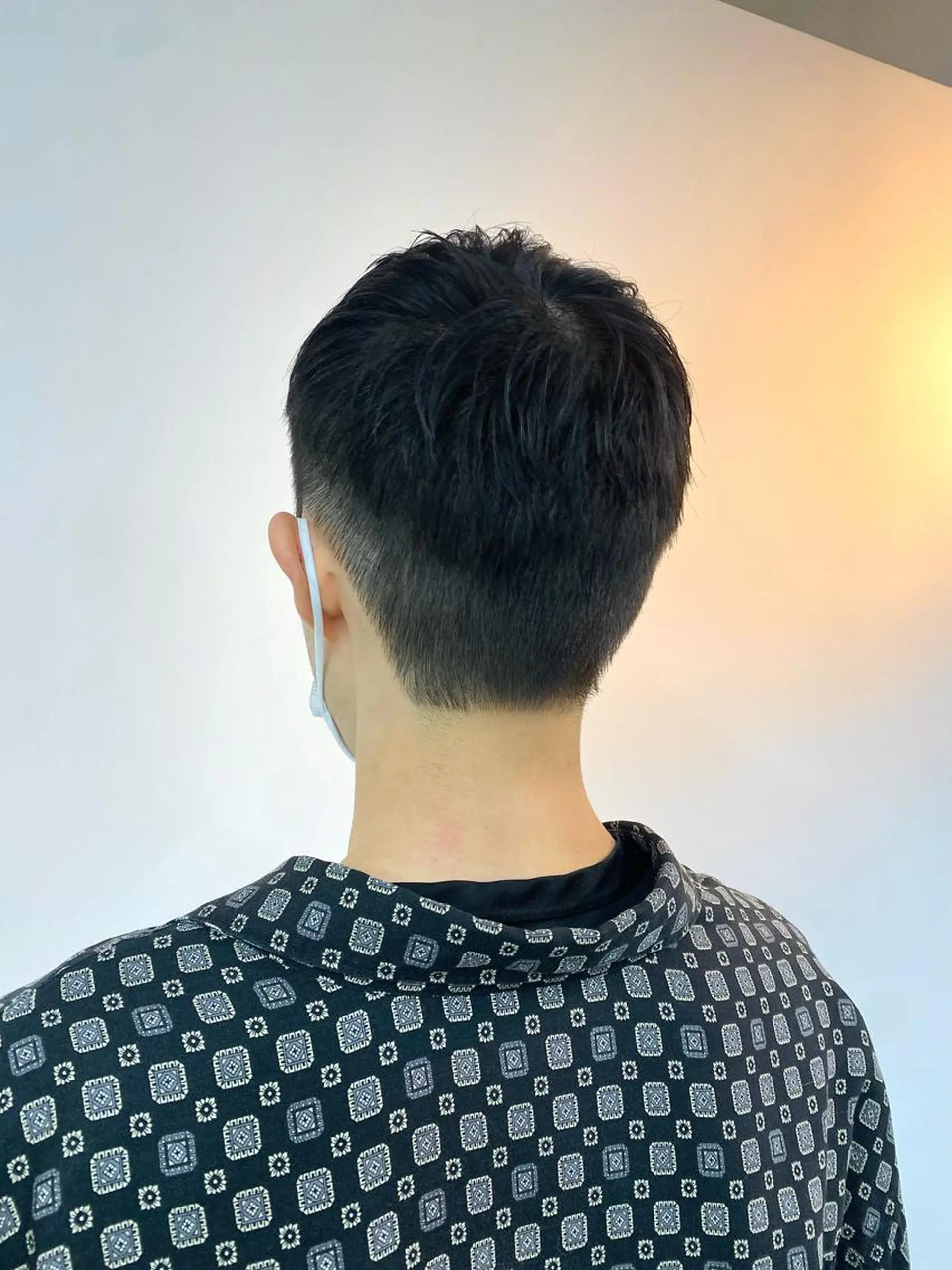 ショート カラー パーマ メンズ 刈り上げ Aujuaソムリエ 🎨‎♡HARUのヘアスタイル