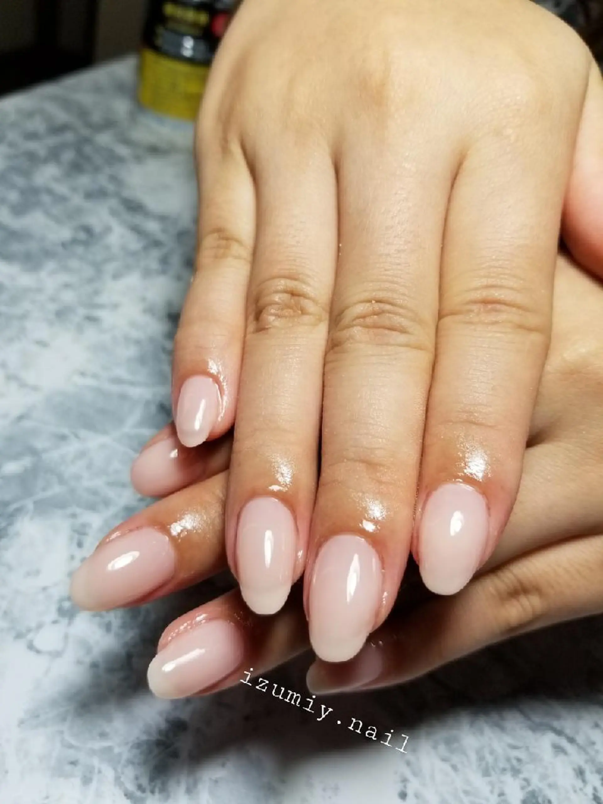 ネイル ワンカラーネイル シンプルネイル izumiynail いずみのネイルデザイン
