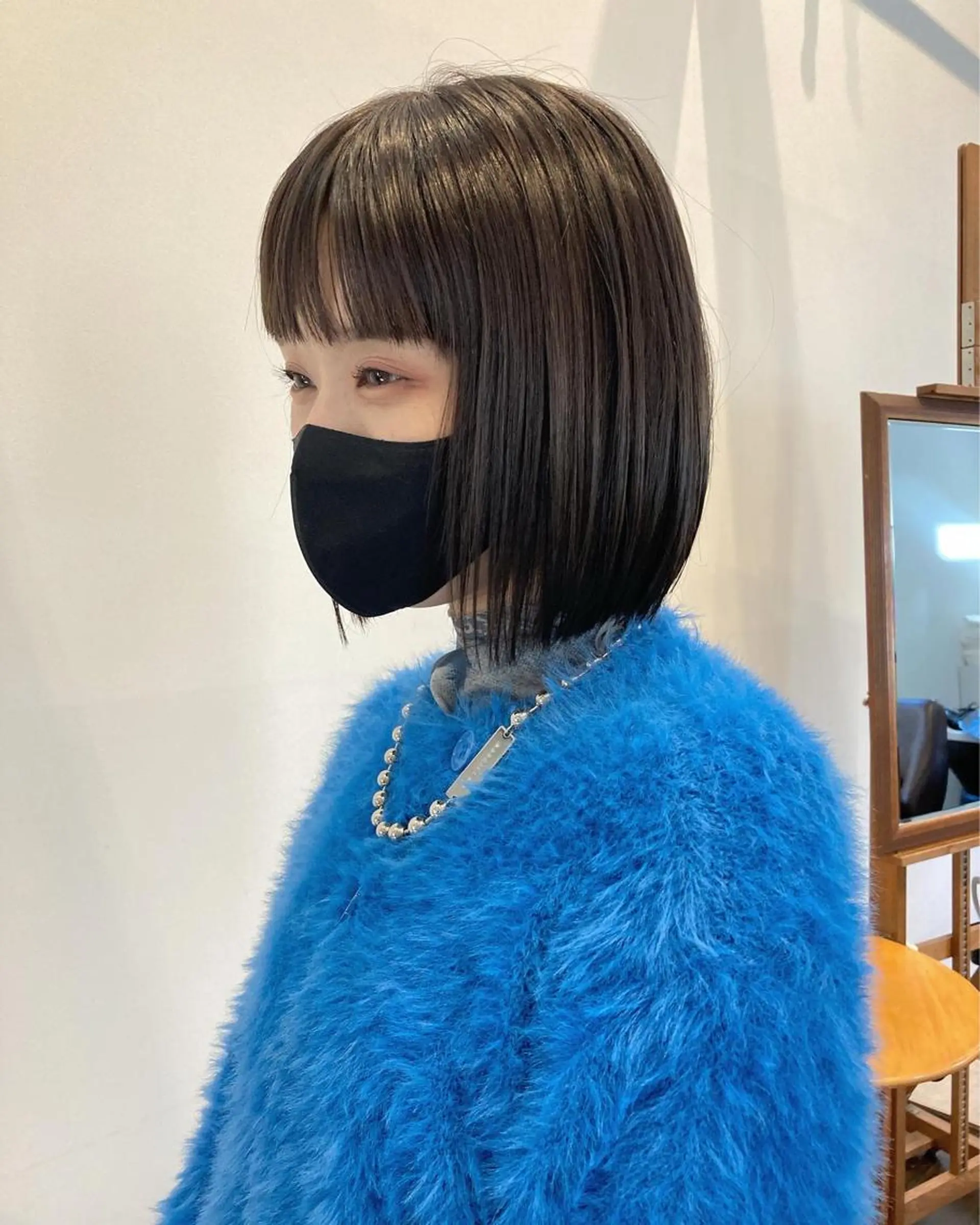 ショート カラー 金子 歩実のヘアスタイル