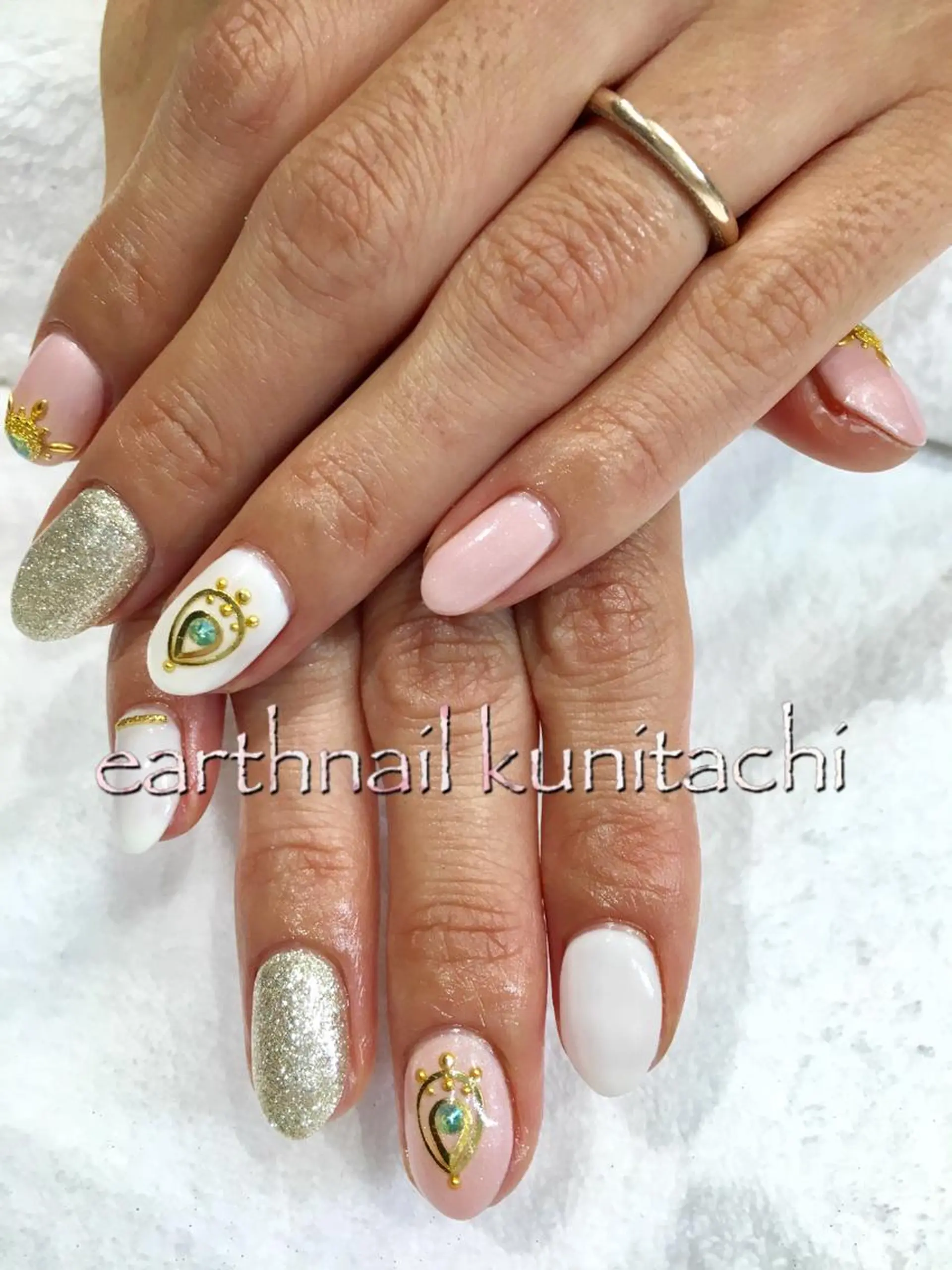 ネイル 佐藤 まりえのネイルデザイン