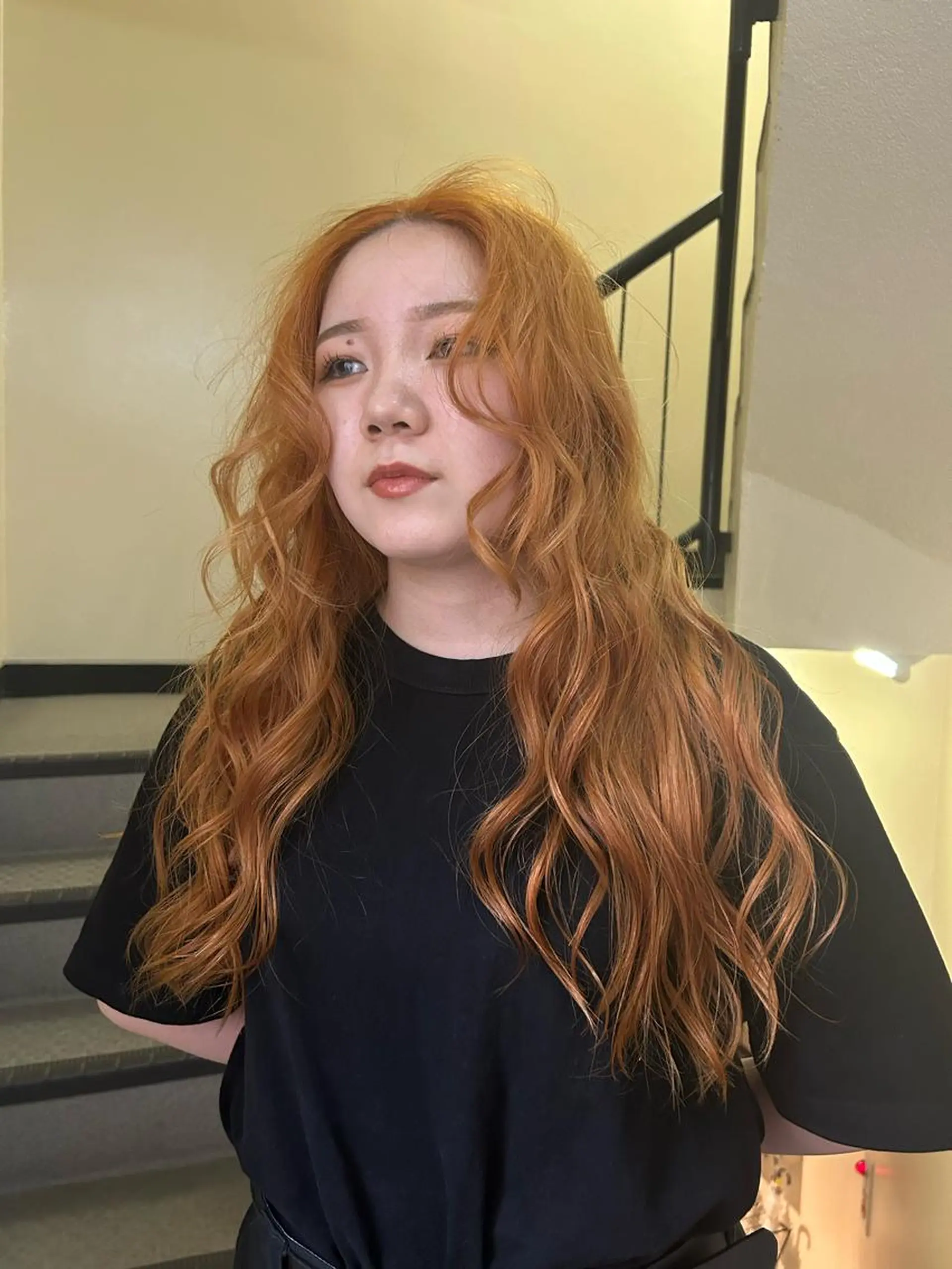 ロング カラー ヘアアレンジ ☕️結【suii.】 ボブ/ヘアセット☕️のヘアスタイル