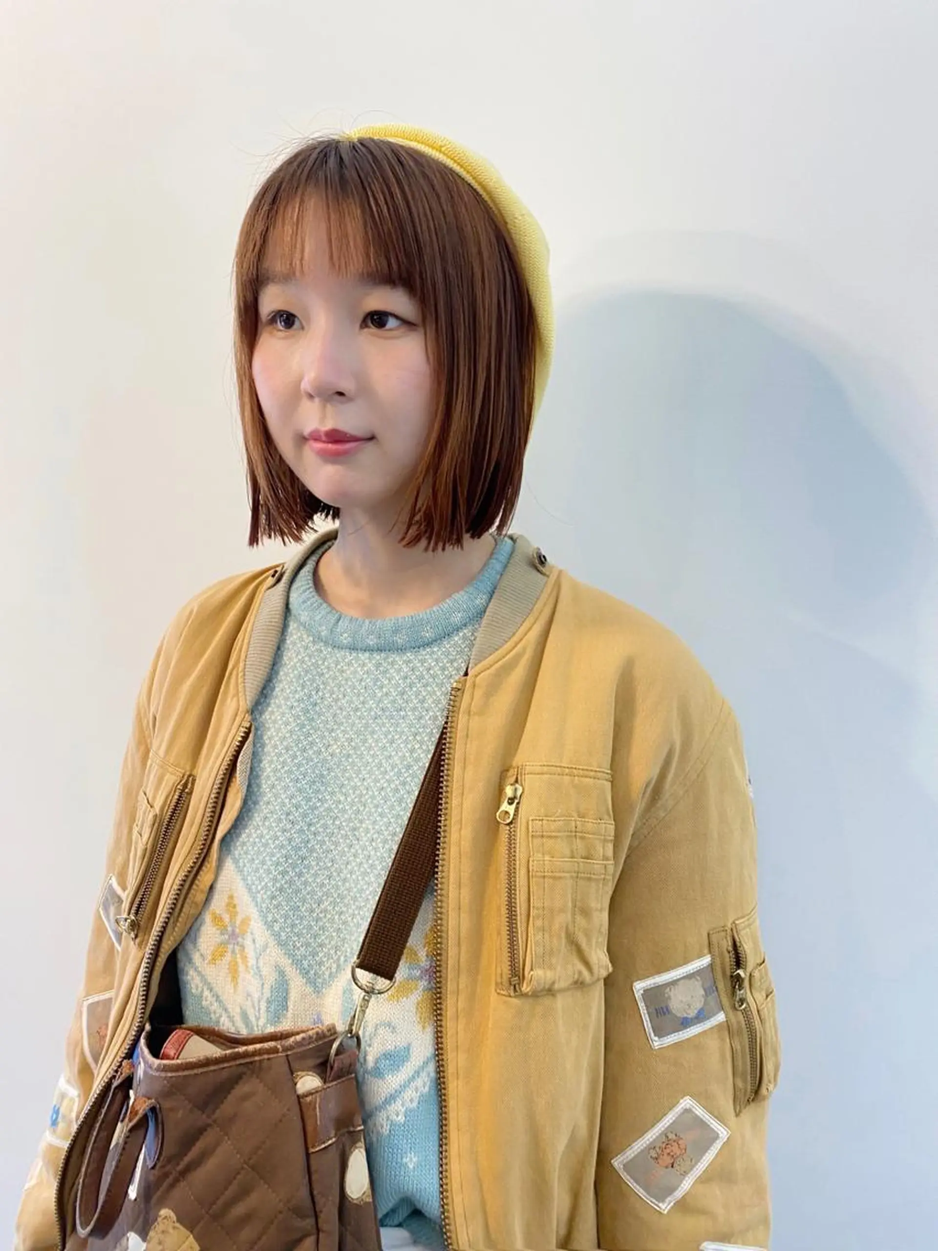 ショート ボブ 大石 沙季のヘアスタイル