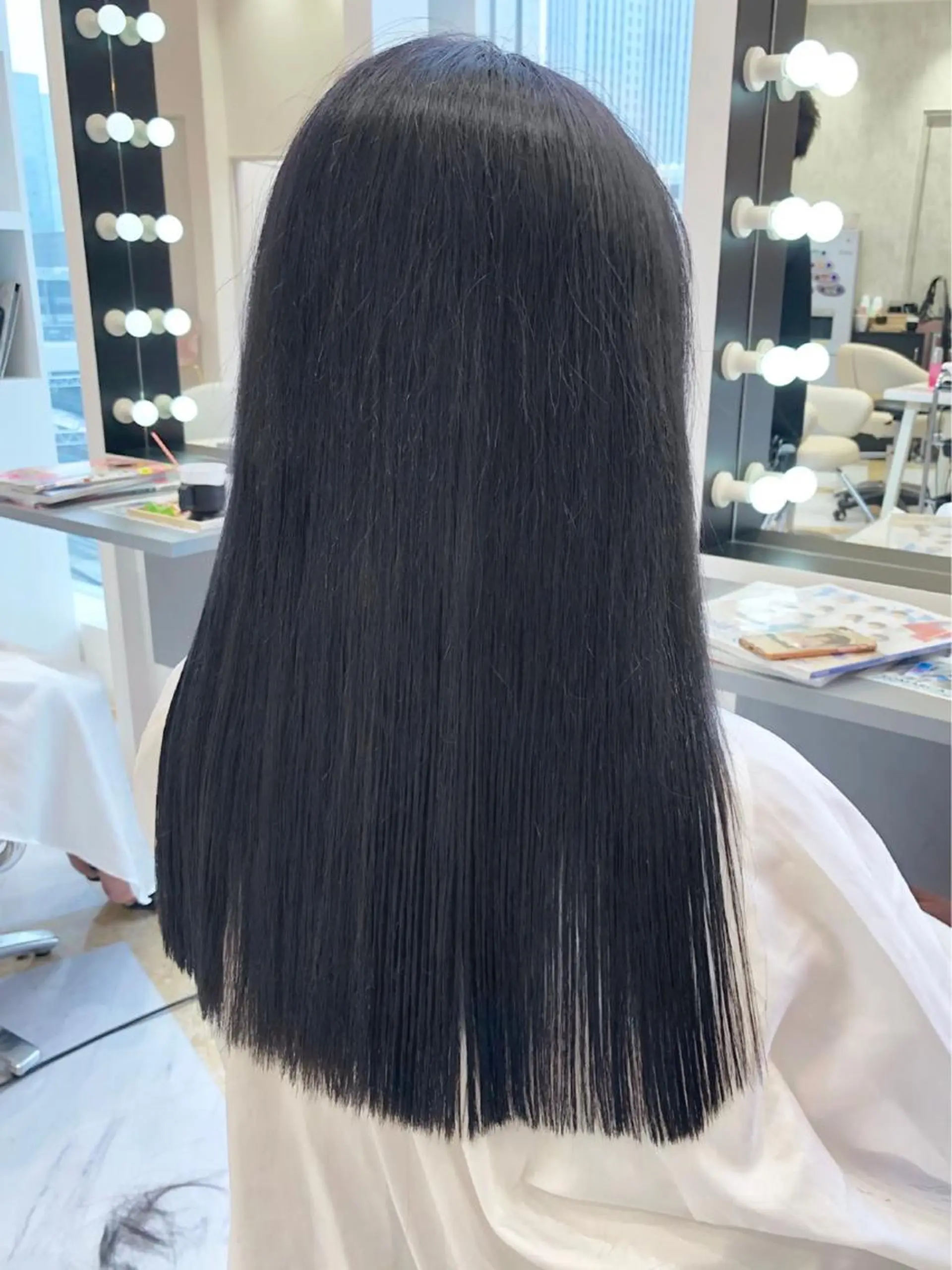カラー エクステ Su-chi-🧴 /ミルクティーカラーのヘアスタイル