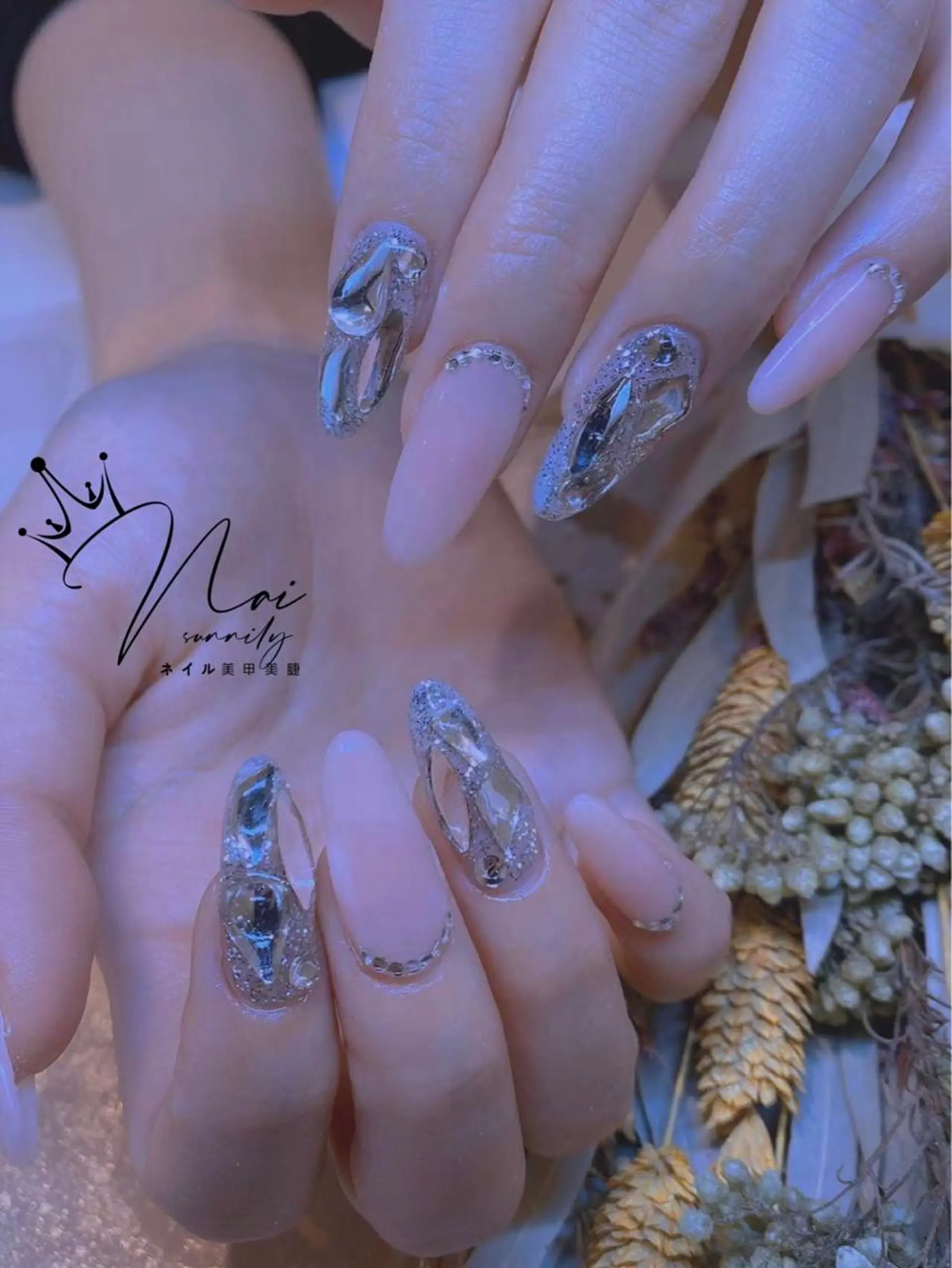 ネイル 長さだし専門店 M2　rikaのネイルデザイン