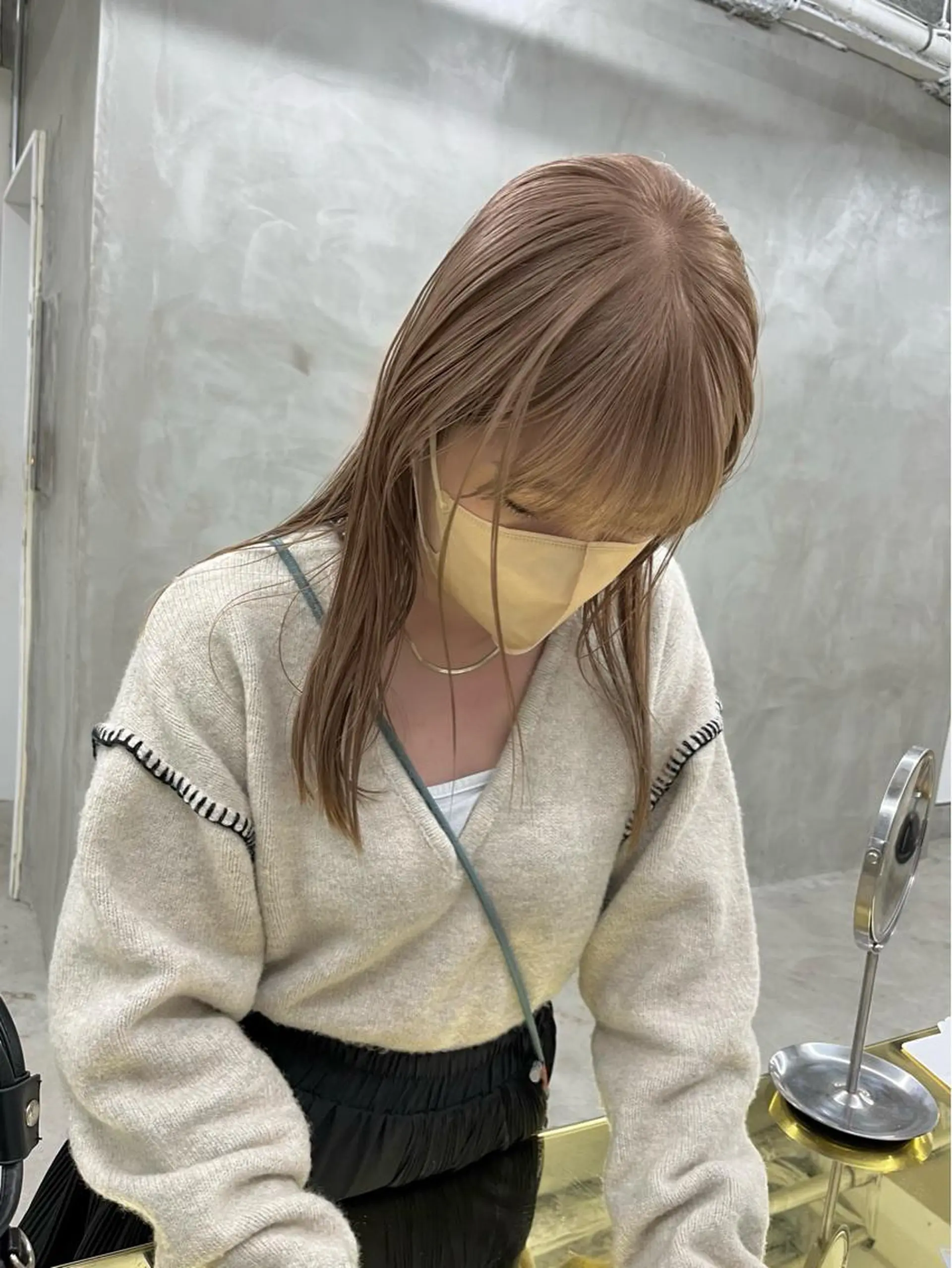 カラー ヘアカラー トリートメント ヘアセット 🌿似合わせ透明感 カラー松本朋幸🌿のヘアスタイル