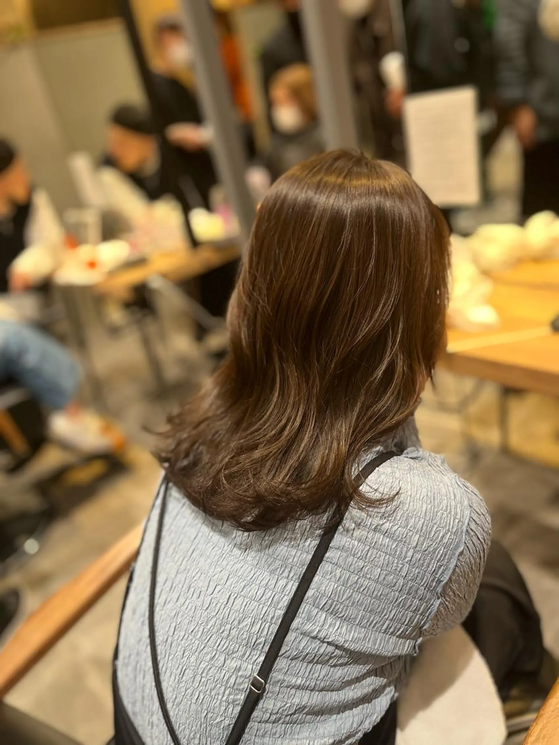 セミロング 西川 凌摩のヘアスタイル