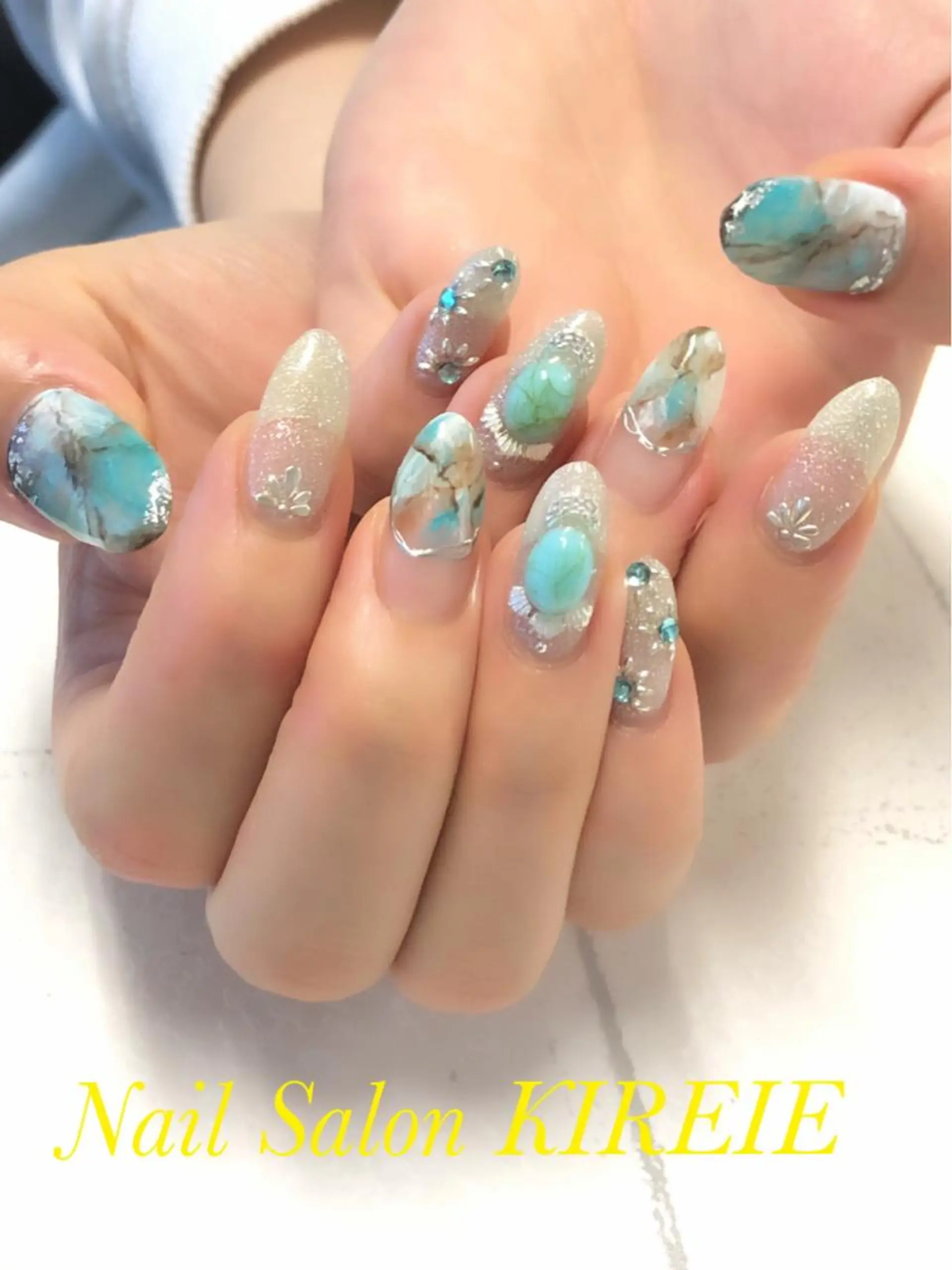 カラー ネイル ジェルネイル KIREIE NAILSのネイルデザイン