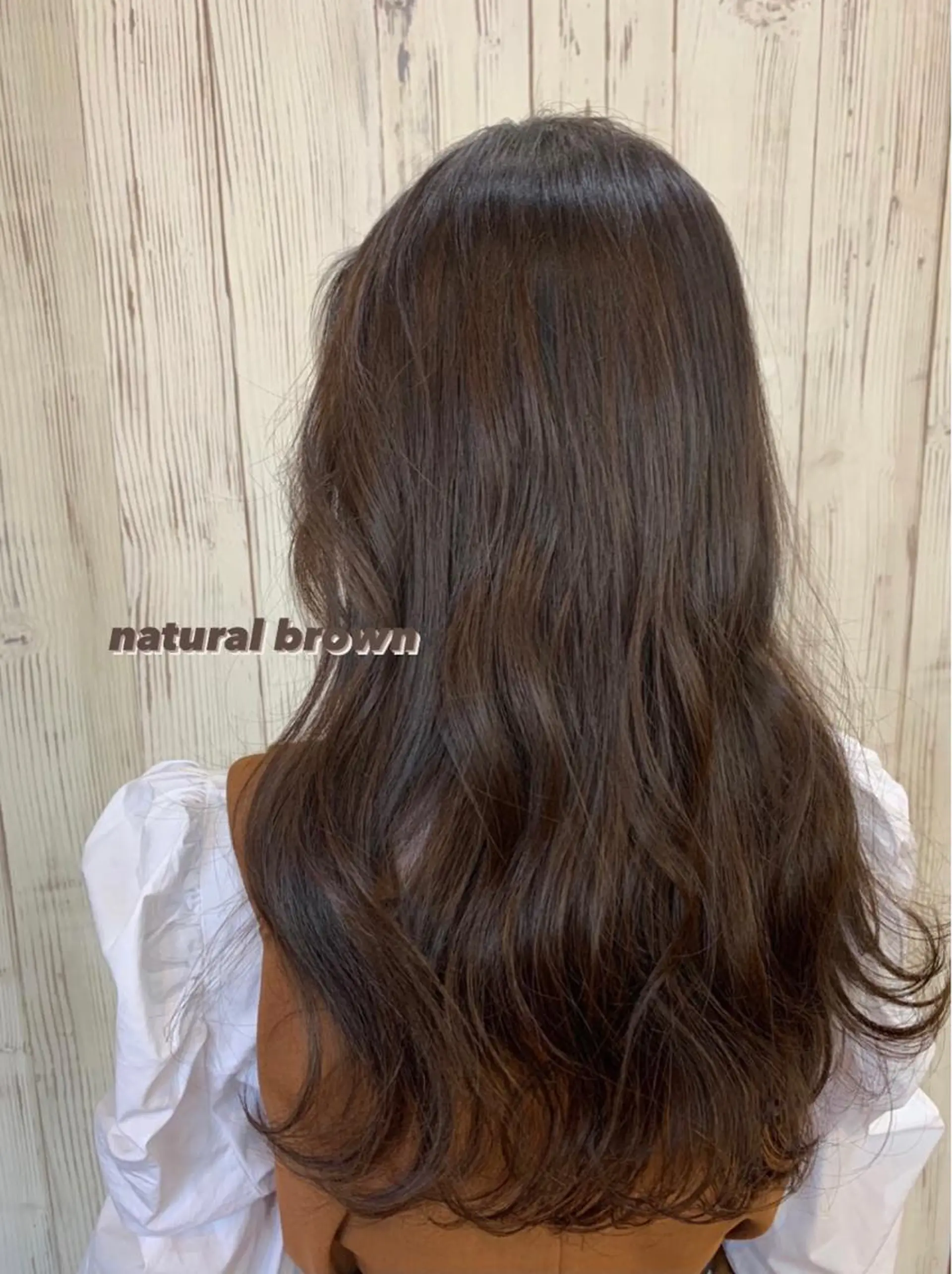 ロング カット ヘアカラー トリートメント Nagisa🥥🧡 南森町駅 徒歩30秒のヘアスタイル