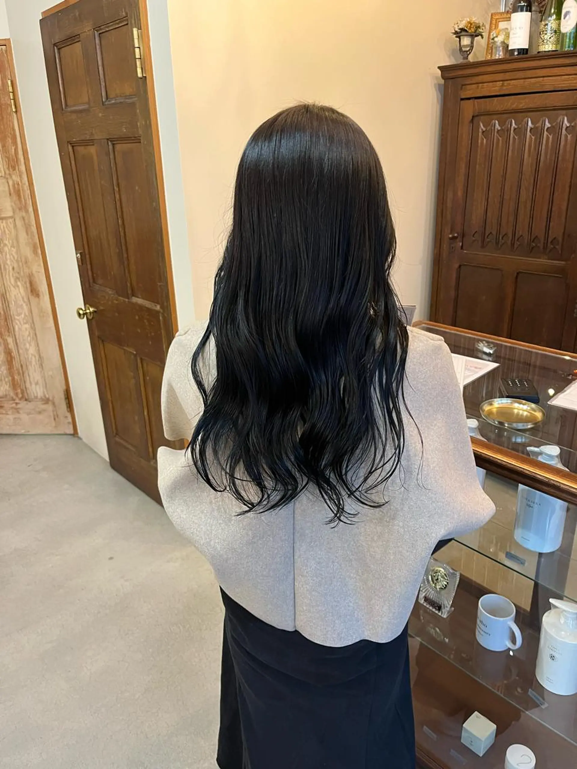 ロング 神谷 夏帆のヘアスタイル