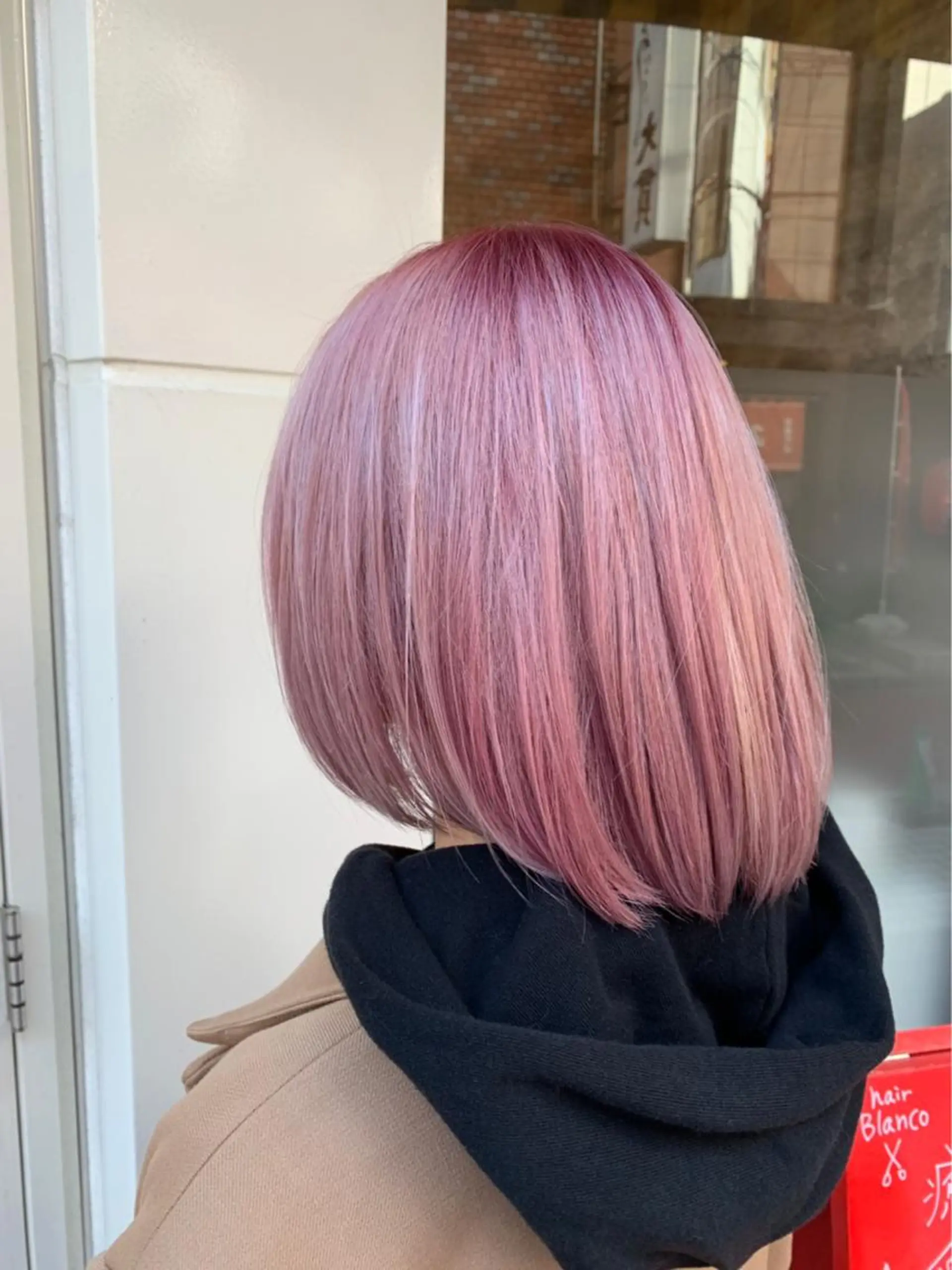 ミディアム カラー ピンクカラー 🫟Blanco🫟 Color&Careのヘアスタイル