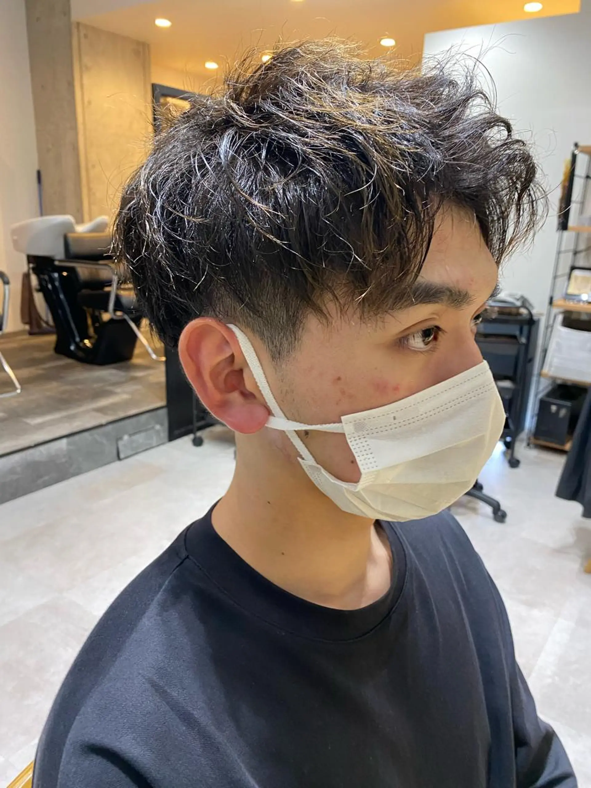 パーマ メンズ カット パーマ トリートメント 似合う髪型が 分からない方へのヘアスタイル