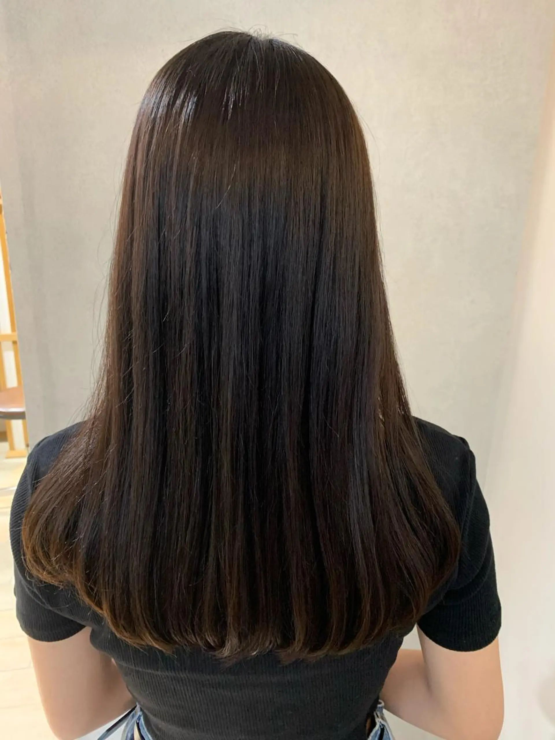 セミロング 縮毛矯正 Ami 🕊‎✨のヘアスタイル