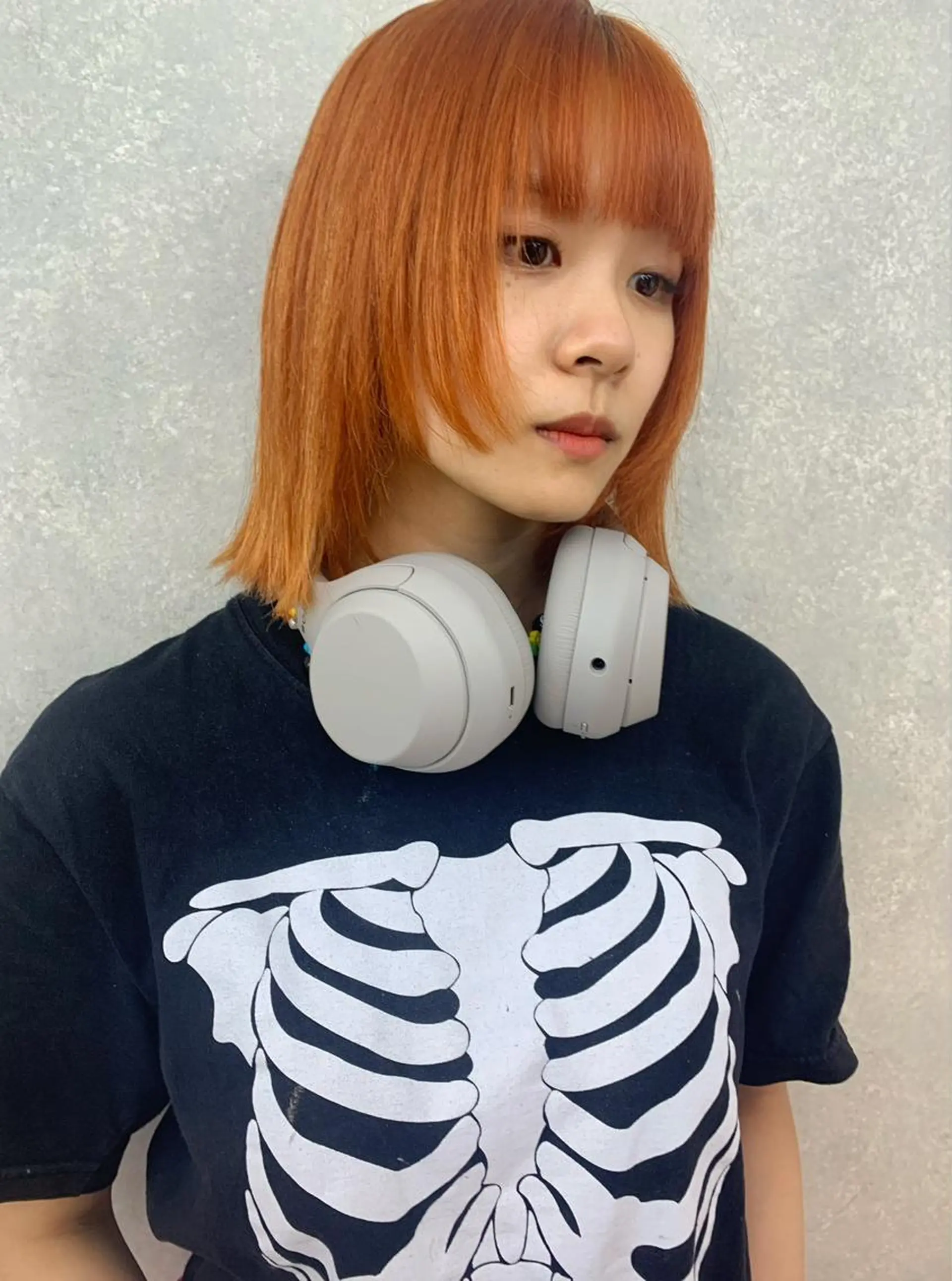 ショート カラー オレンジ カット ヘアカラー Kureha/ネイル トレンドヘアのマツエク・マツパデザイン