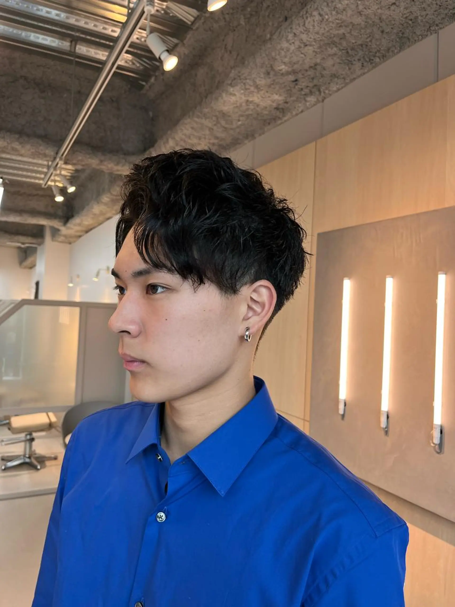 メンズ カット 恒松 大毅のヘアスタイル