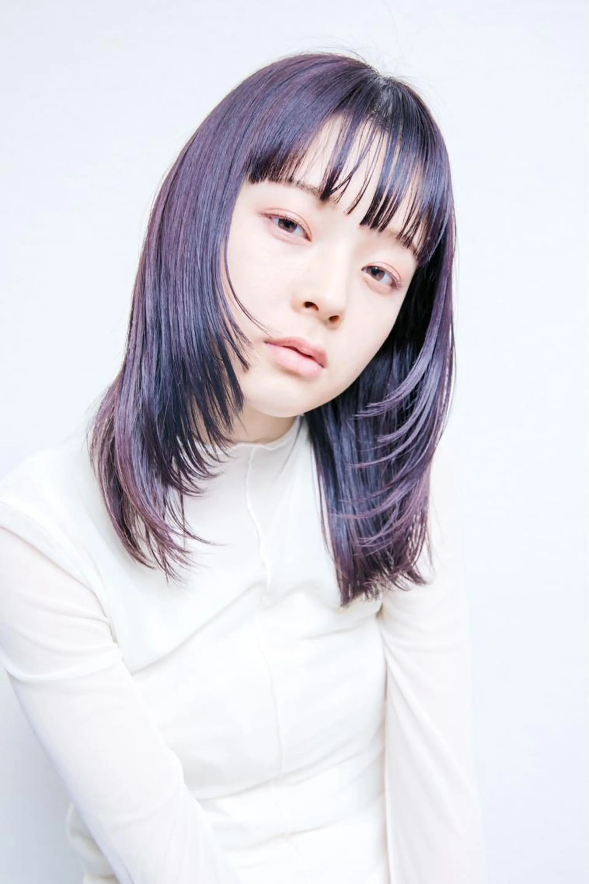 セミロング カラー ヘアアレンジ 中川 もえか【明石】のヘアスタイル