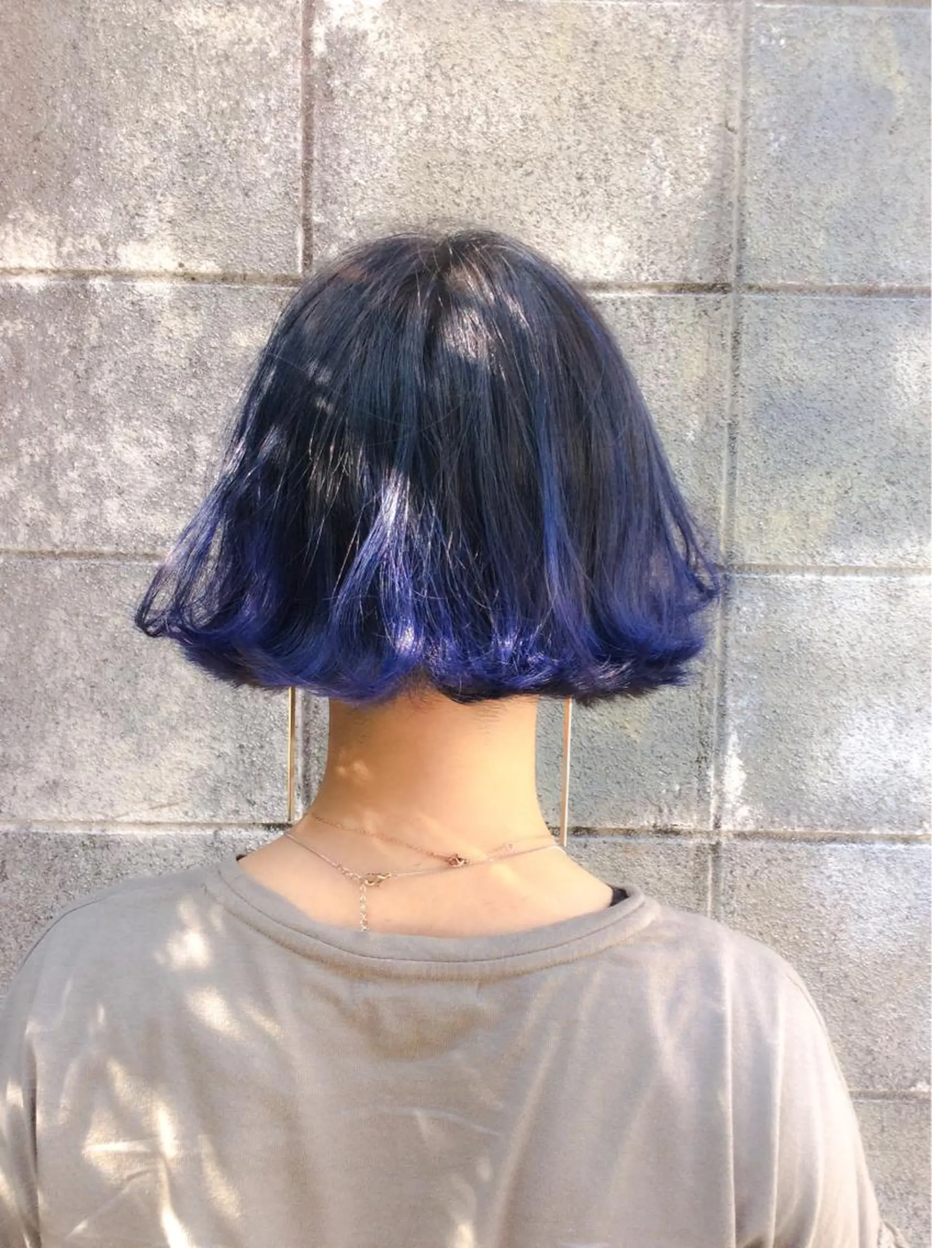 ショート ミディアム カラー 堀江/心斎橋/西大橋 四ツ橋【Vers】のヘアスタイル