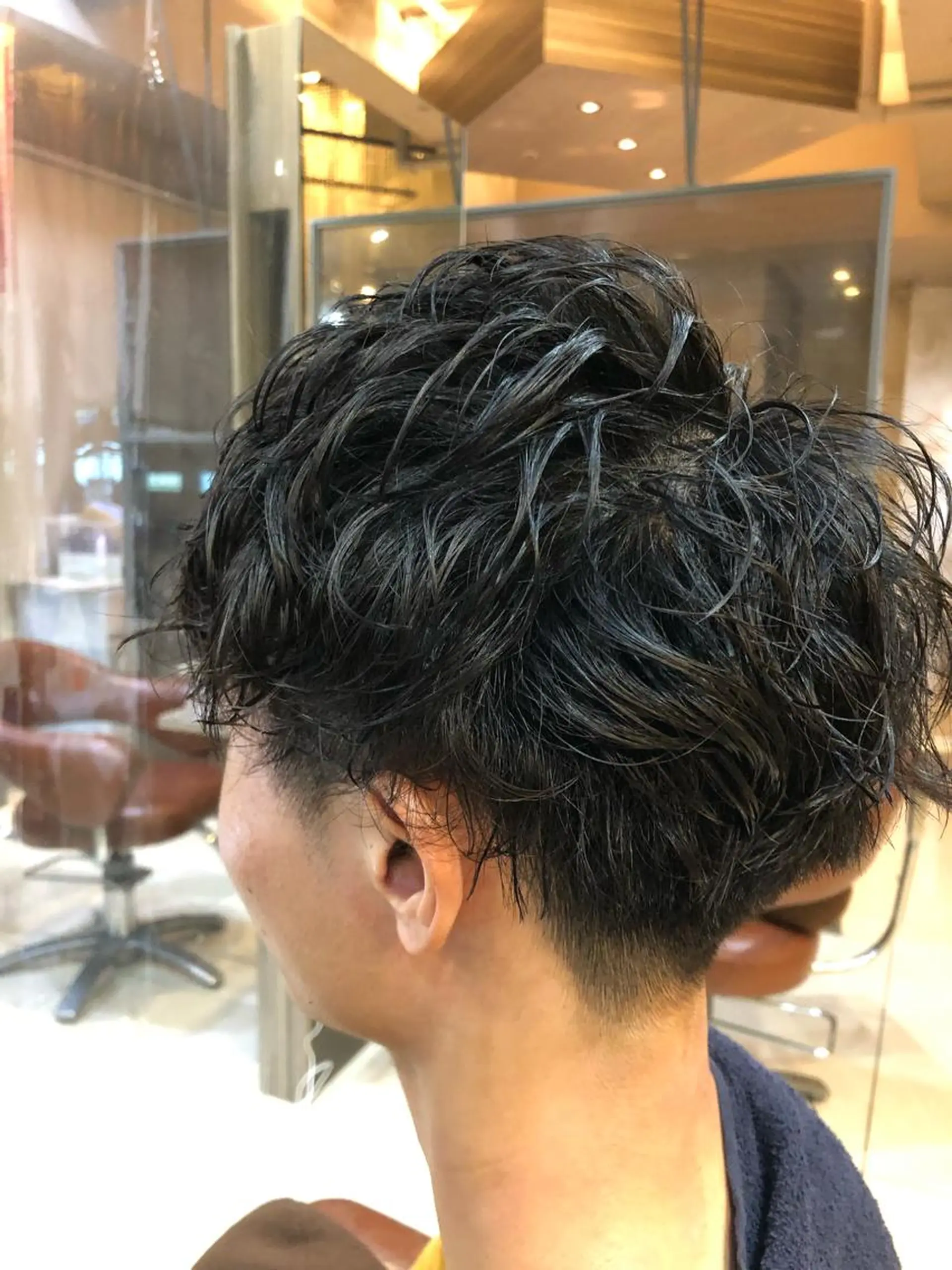 パーマ メンズ 大人メンズヘア アドバイザーkaiのヘアスタイル