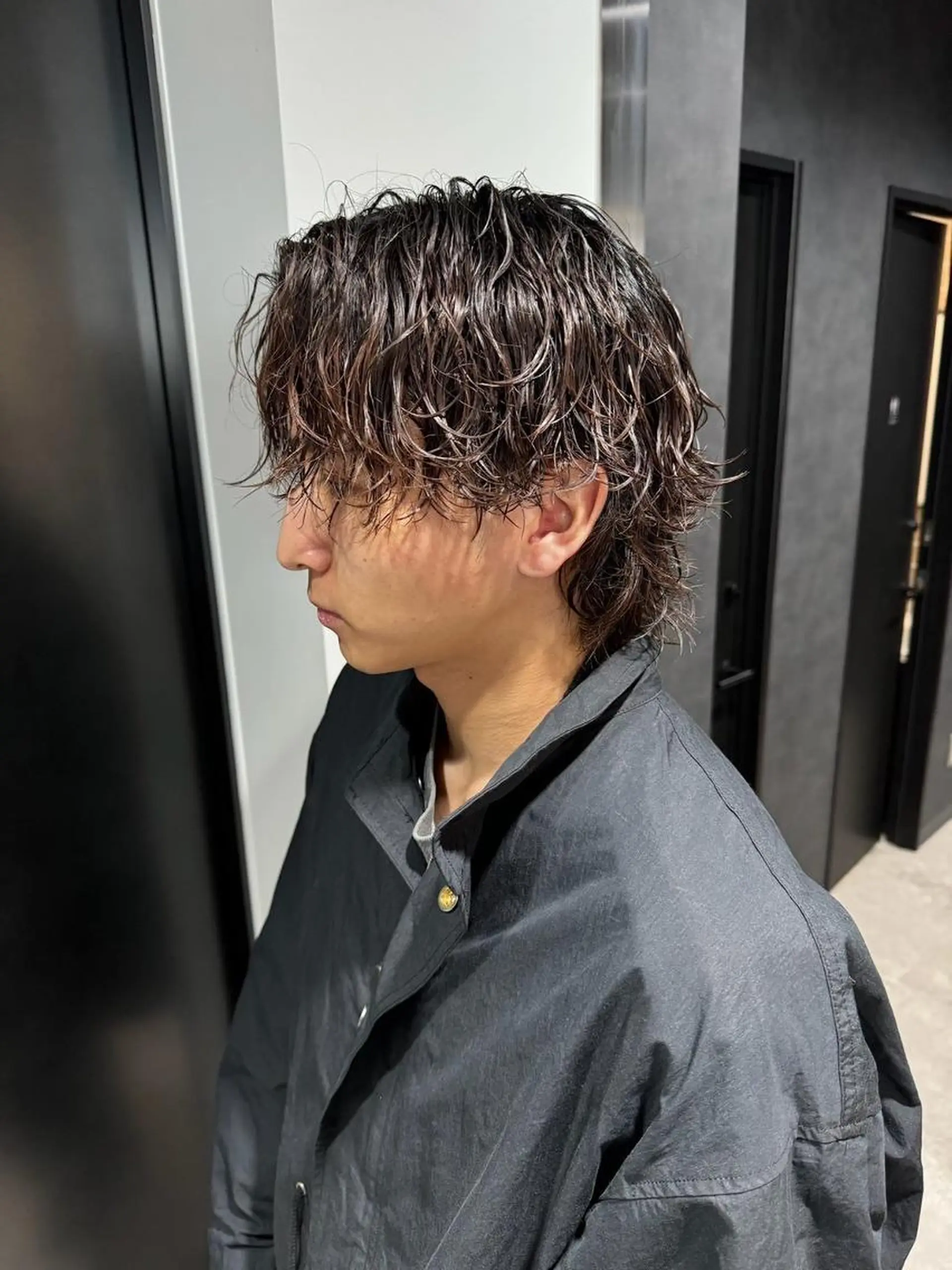 カラー メンズ *トレンド韓国スタイ ル🇰🇷モデル募集のヘアスタイル