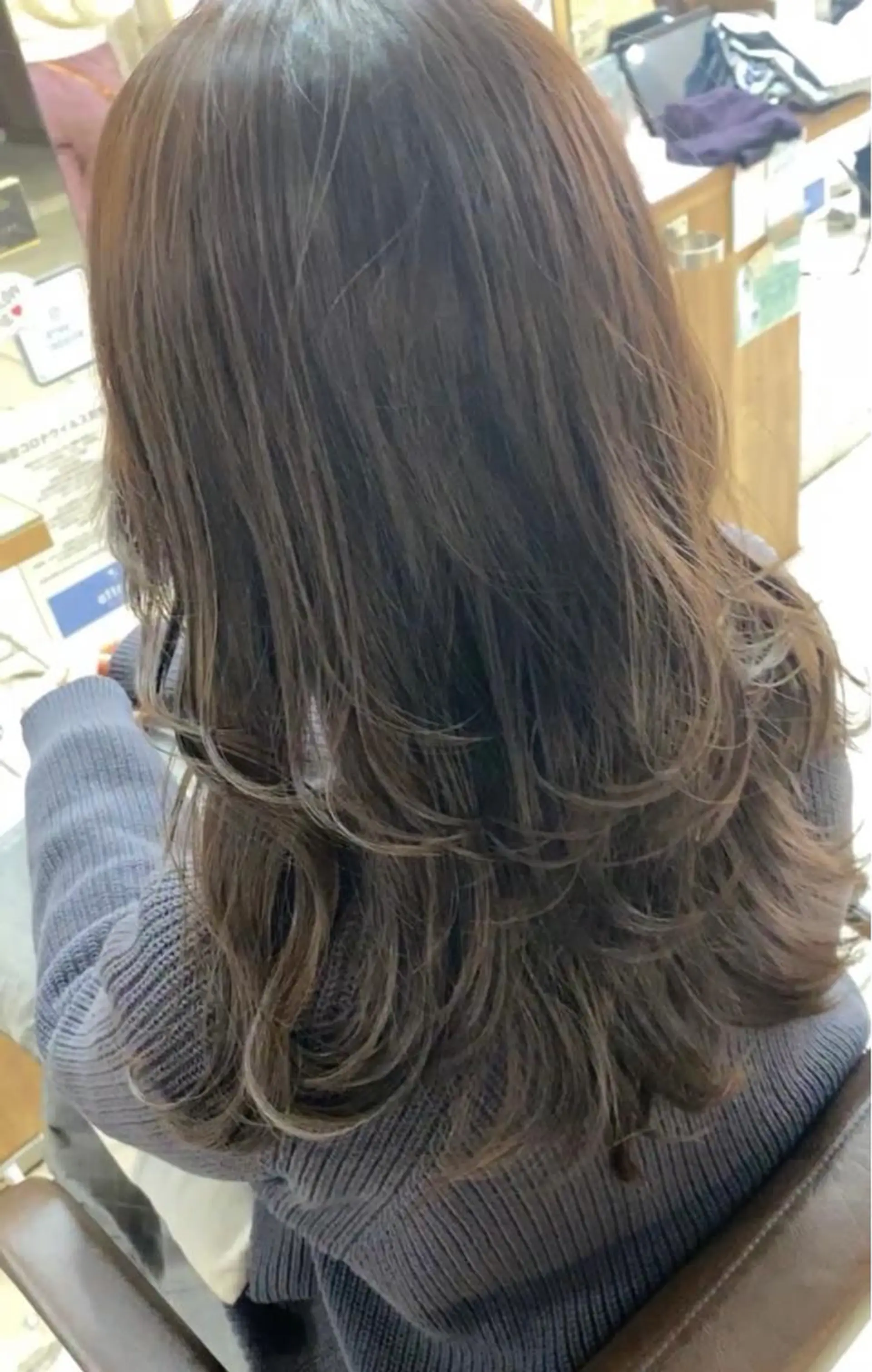 ロング カット ヘアカラー attrait店長/ 柿本理沙のヘアスタイル