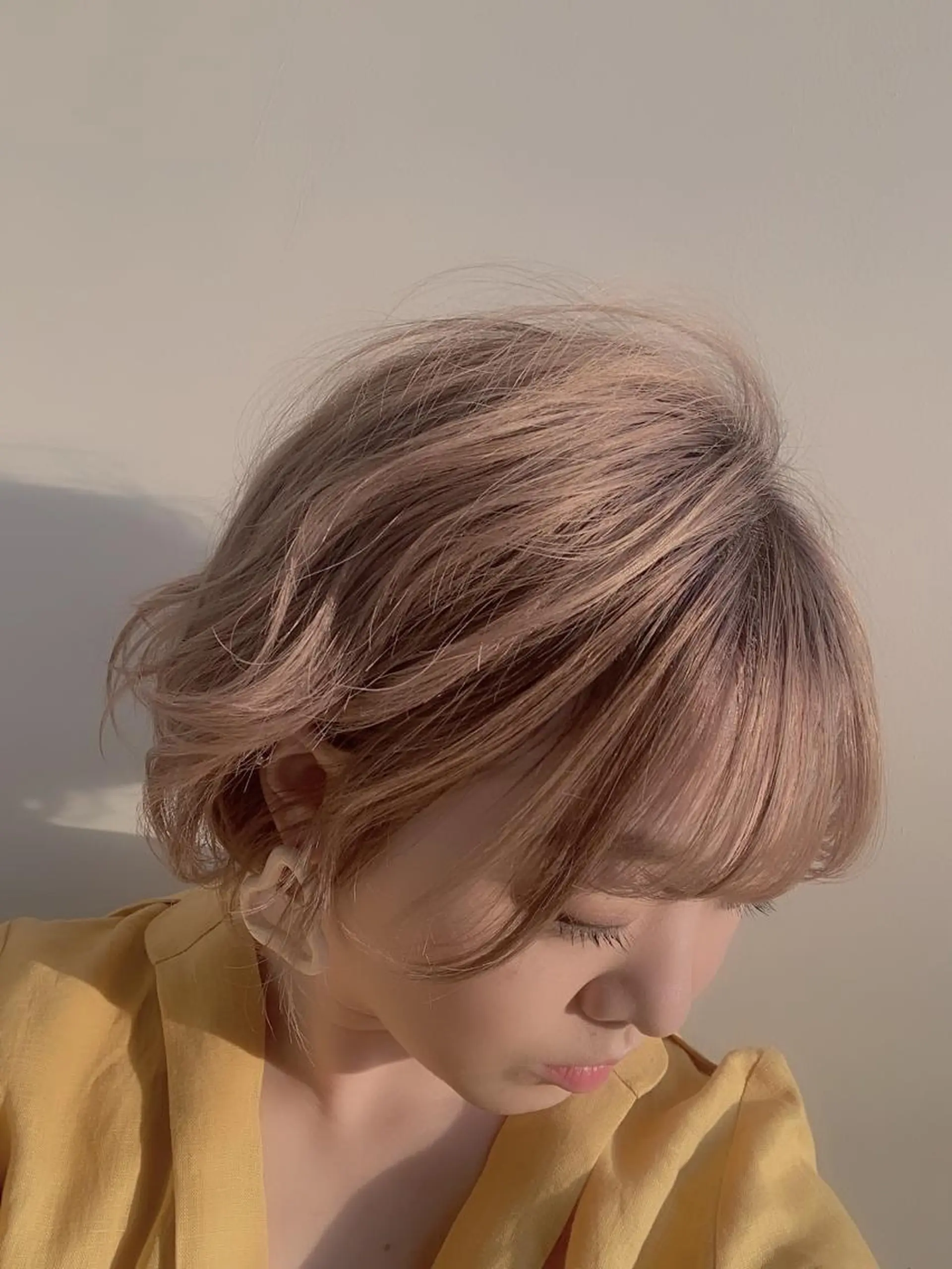 ショート カラー ヘアアレンジ Aloa透明感ヘア ♡kanami♡のヘアスタイル