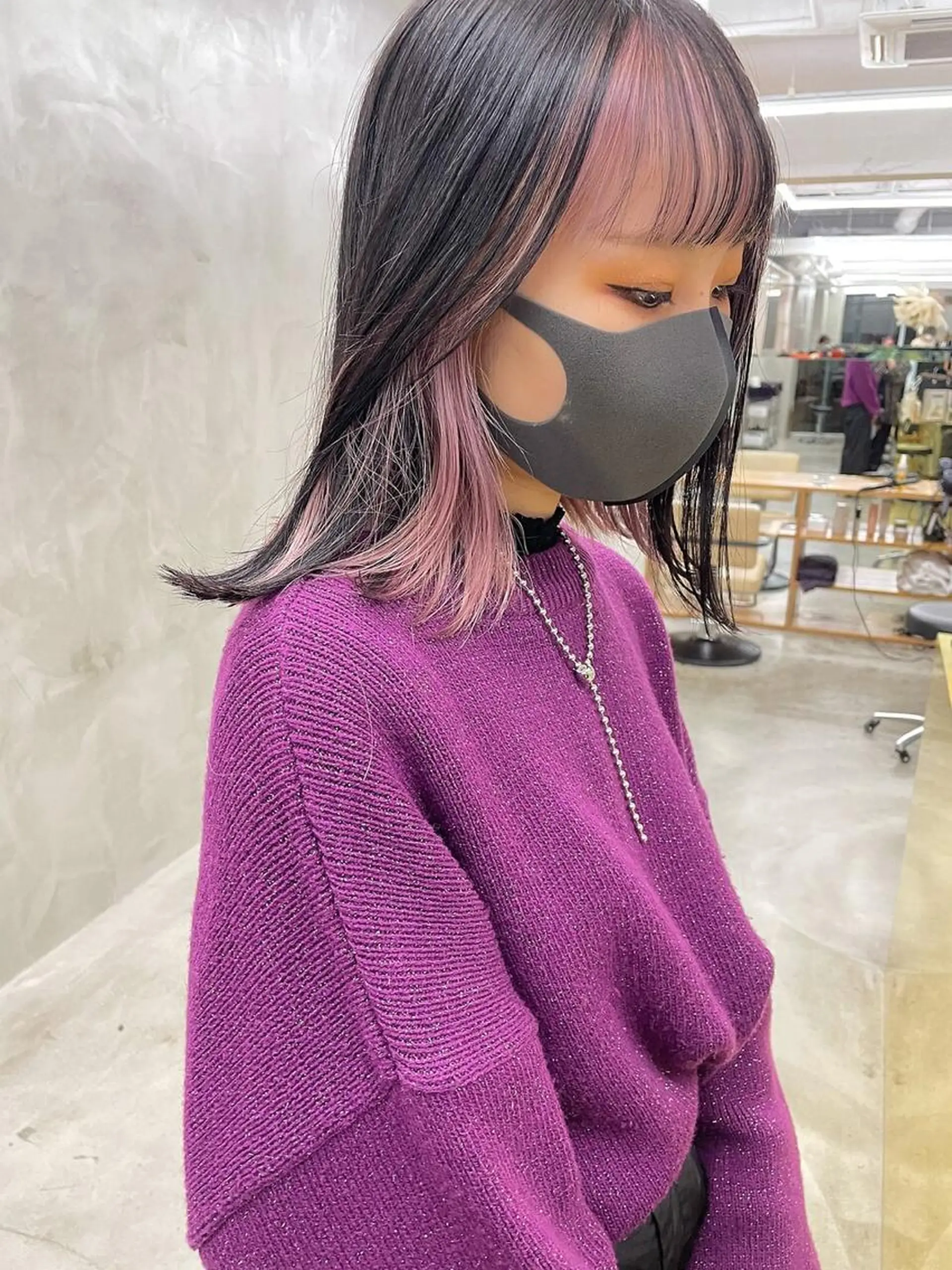 ミディアム カラー 無料カットモデル募集 🌱ひょうがのヘアスタイル