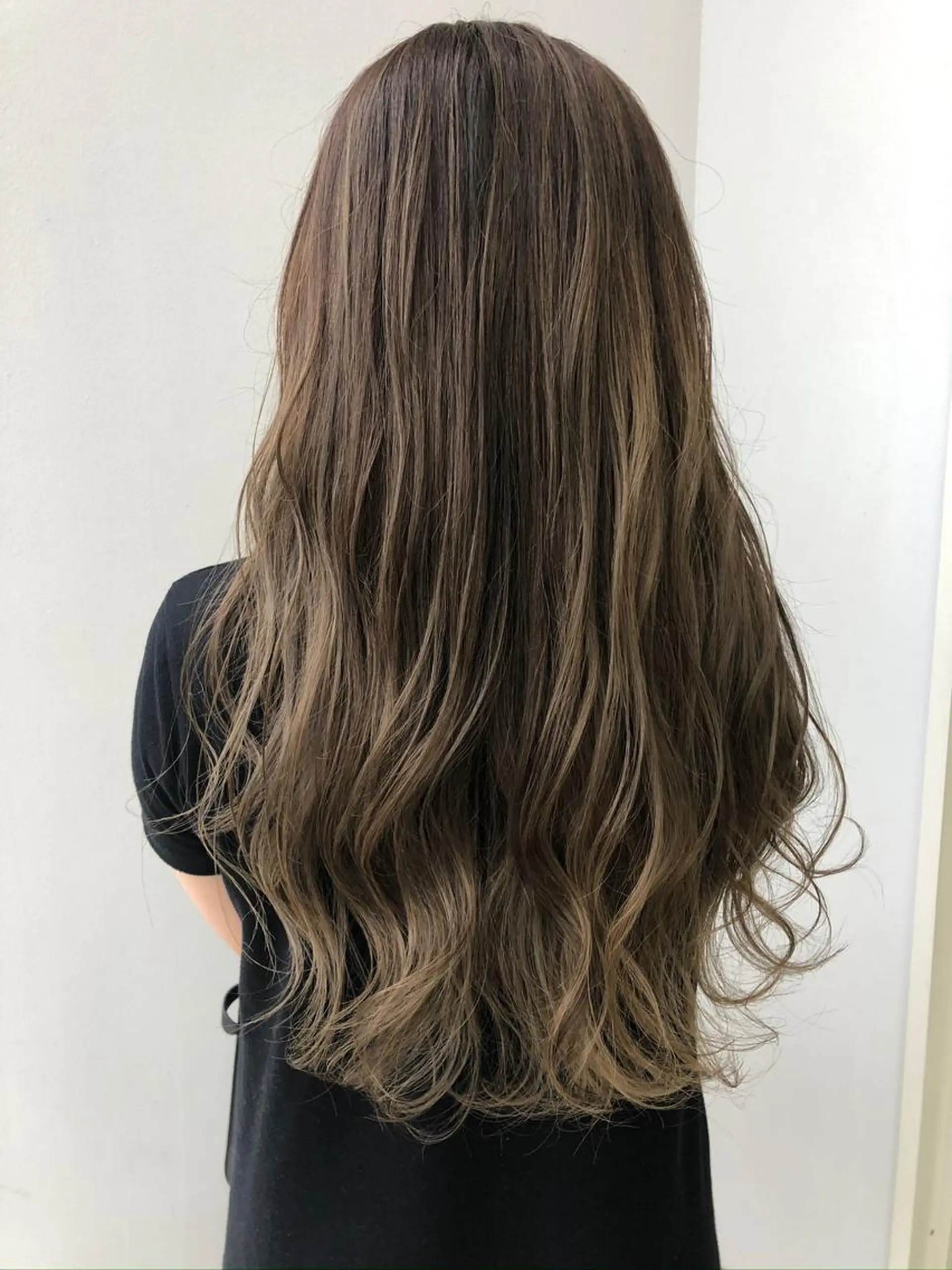 ロング カラー 福村 拓也のヘアスタイル