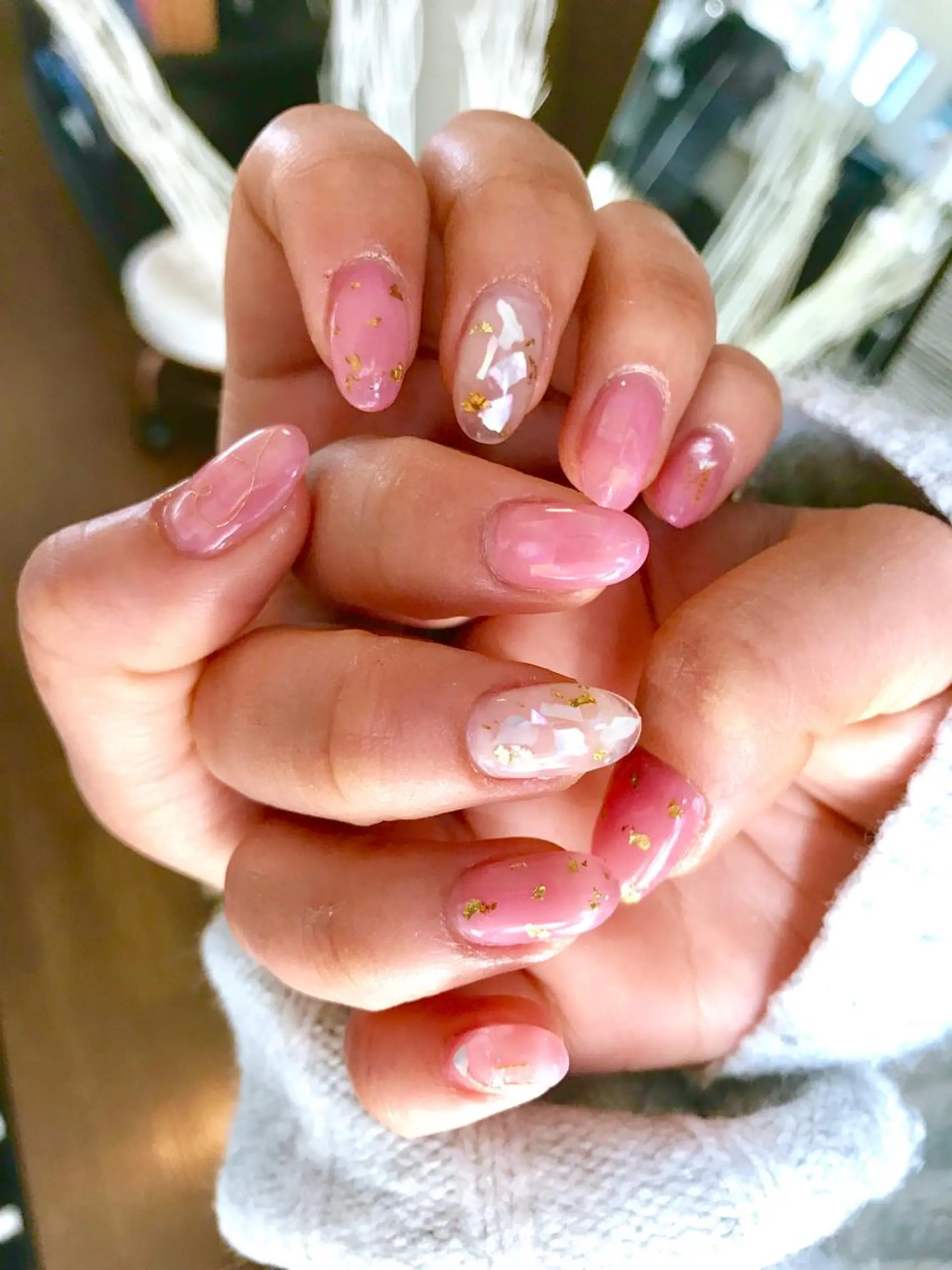 ネイル 長さ出し スカルプネイル 土屋 智子のエステ・リラクイメージ