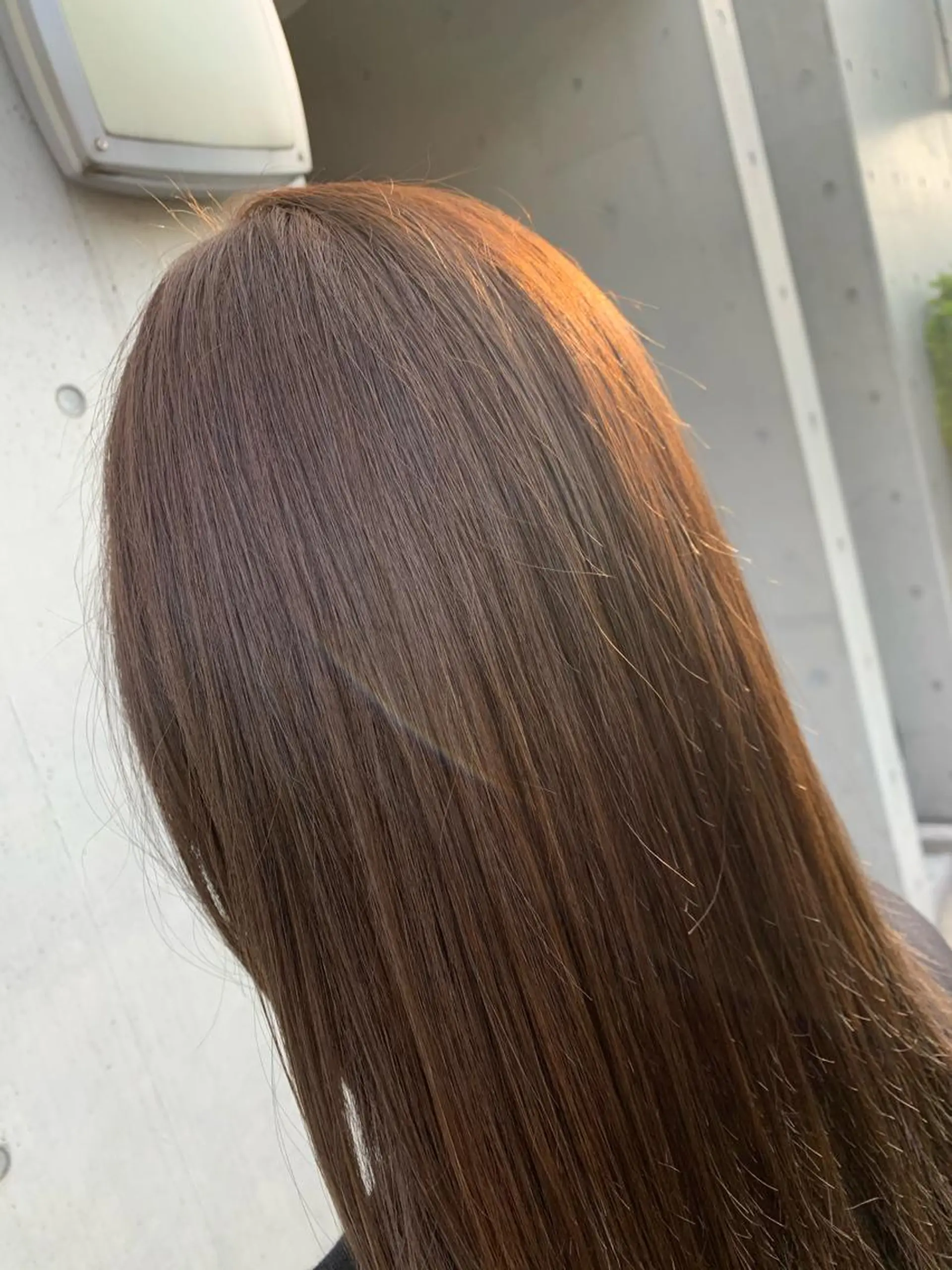 セミロング 通い続けられるサロン ママ美容師　明日香のヘアスタイル