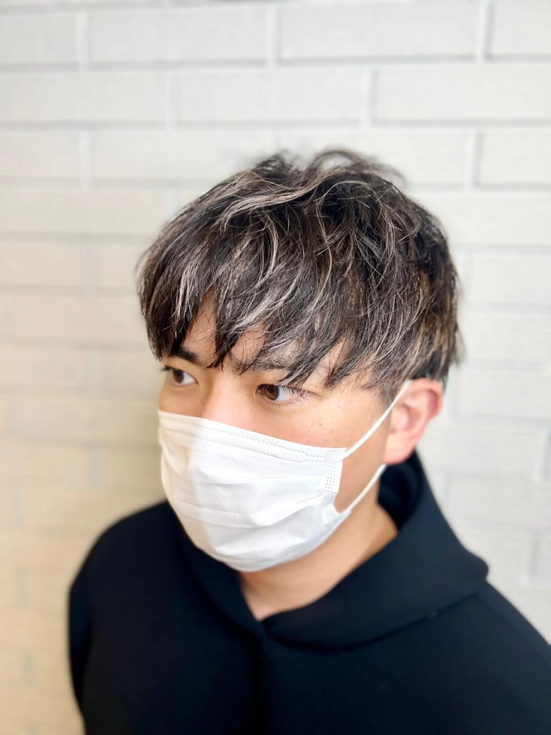 ショート カラー アッシュ ブリーチ ケアブリーチ 透明感カラー ハイライトカラー 髪質改善✨艶カラー MASAYAのヘアスタイル