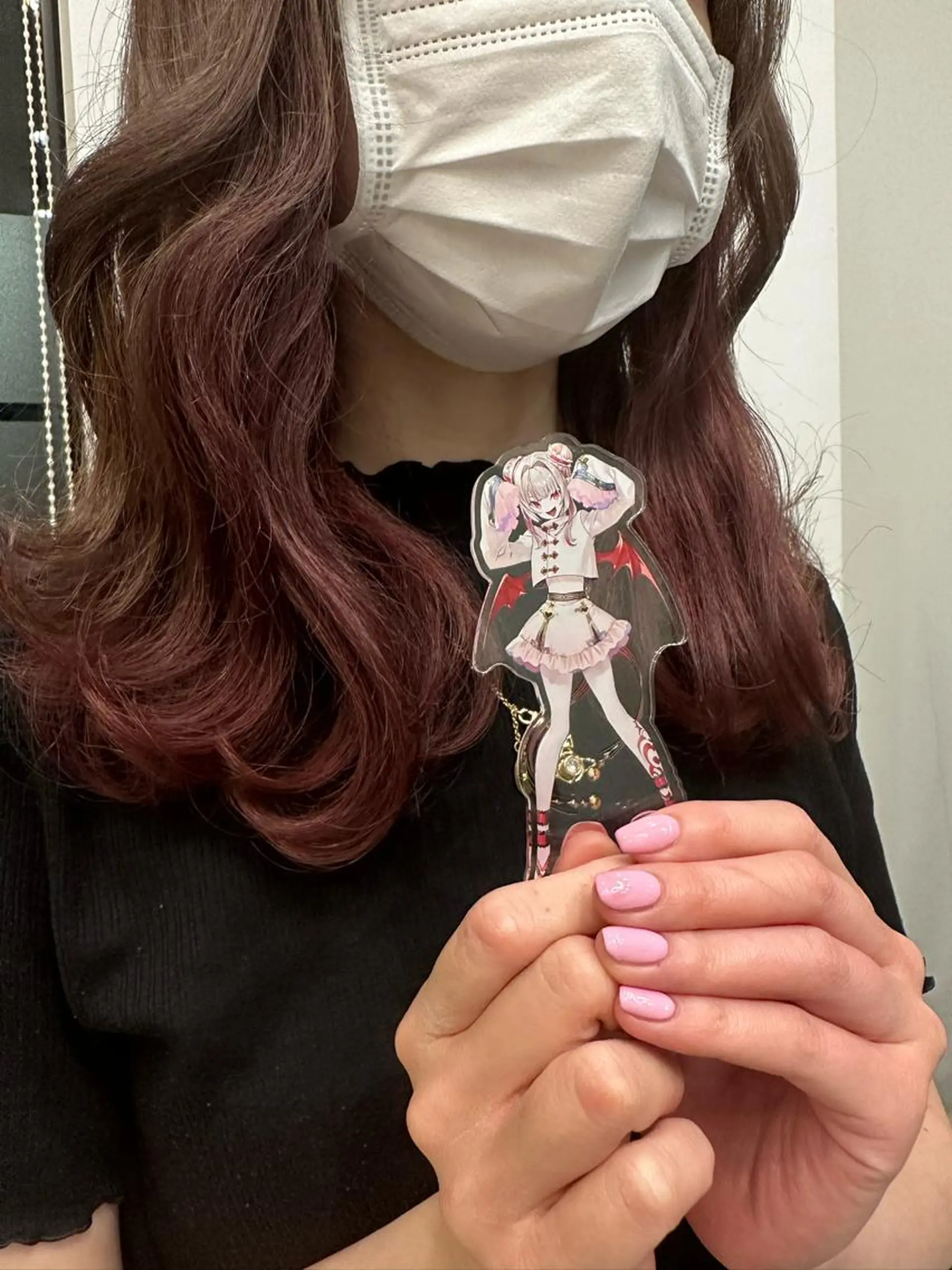 ミディアム カラー インナーカラー ピンクカラー あらげ 🌈推しカラー🌈ᵕのヘアスタイル