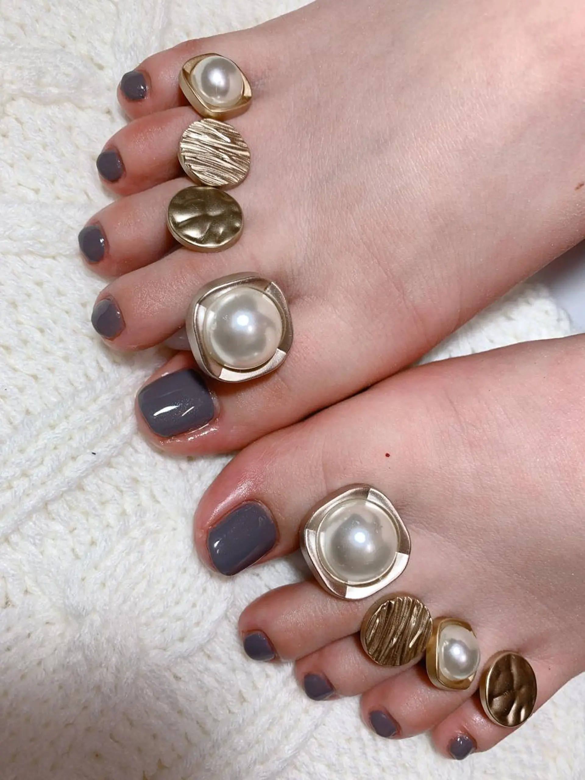 ネイル ワンカラーネイル フットネイル Nail &Beauty Salon ☆Kirari☆所属・ビューティサロン ☆Kirari☆のネイルデザイン